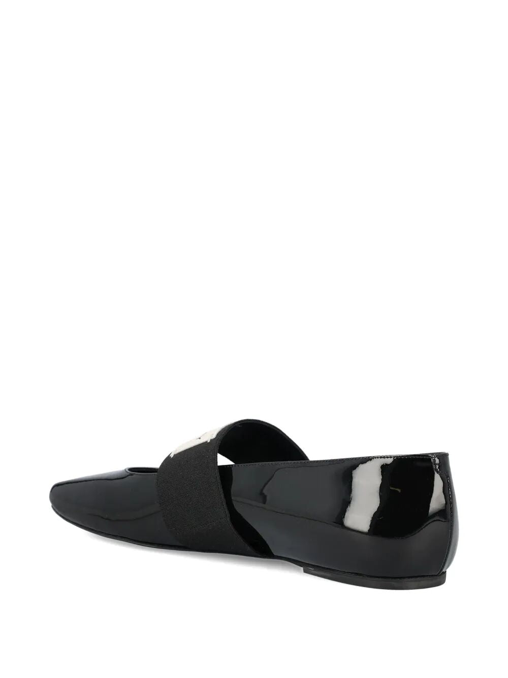 Givenchy Women Sliced Square Ballerinas In Patent Leather GIVENCHY