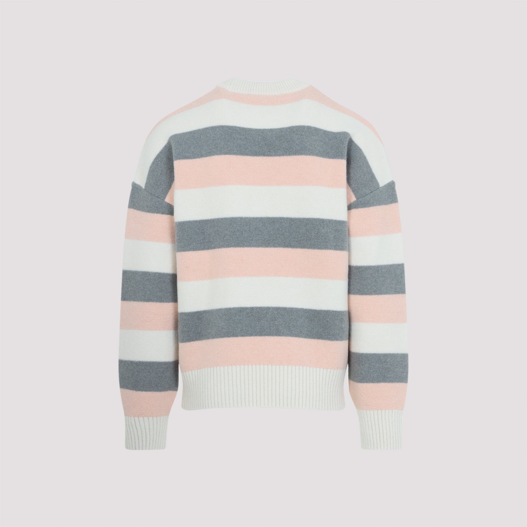 Ami Striped Crewneck Sweater Men AMI PARIS