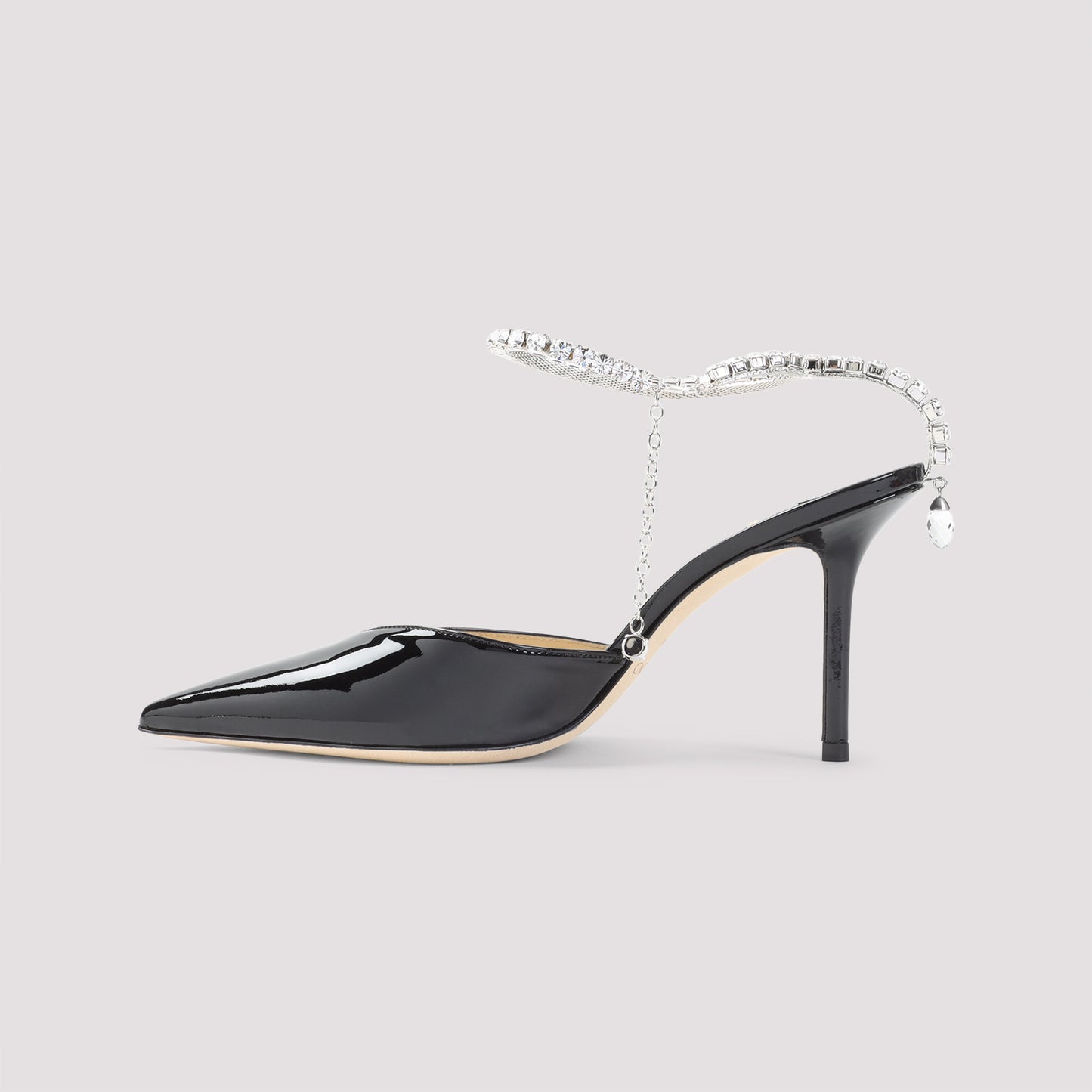 Jimmy Choo Saeda 85 Patent Leather Pumps Women JIMMY CHOO