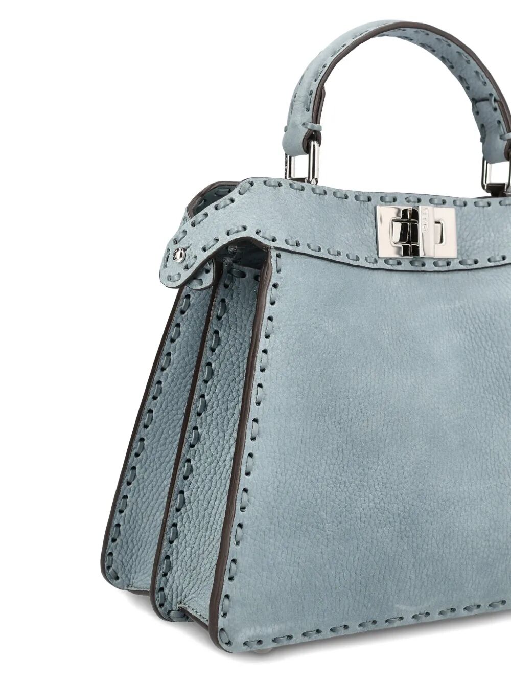 Fendi Women Peekaboo Iseeu Small Bag In Nubuck Leather FENDI