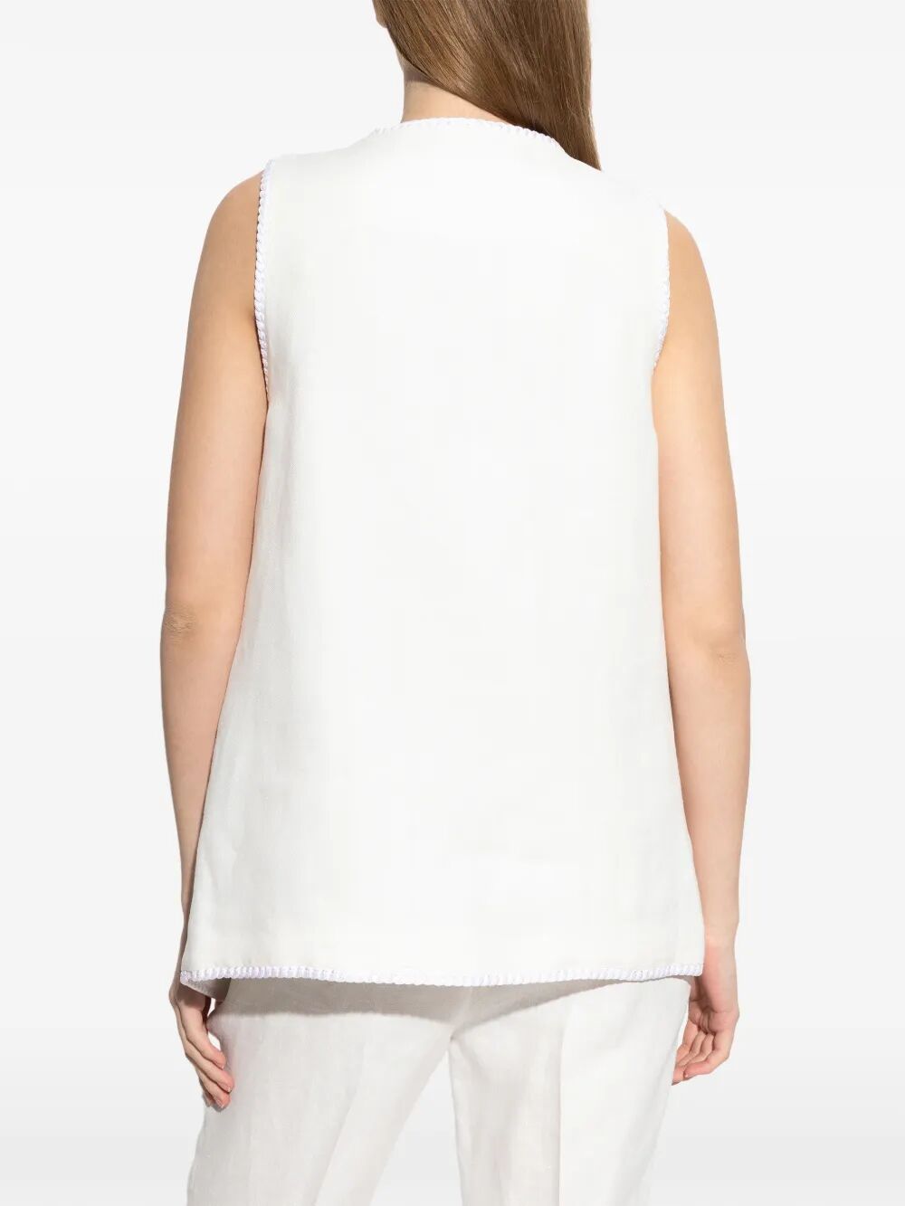 Etro Women Button-Down Waistcoat With Trims ETRO
