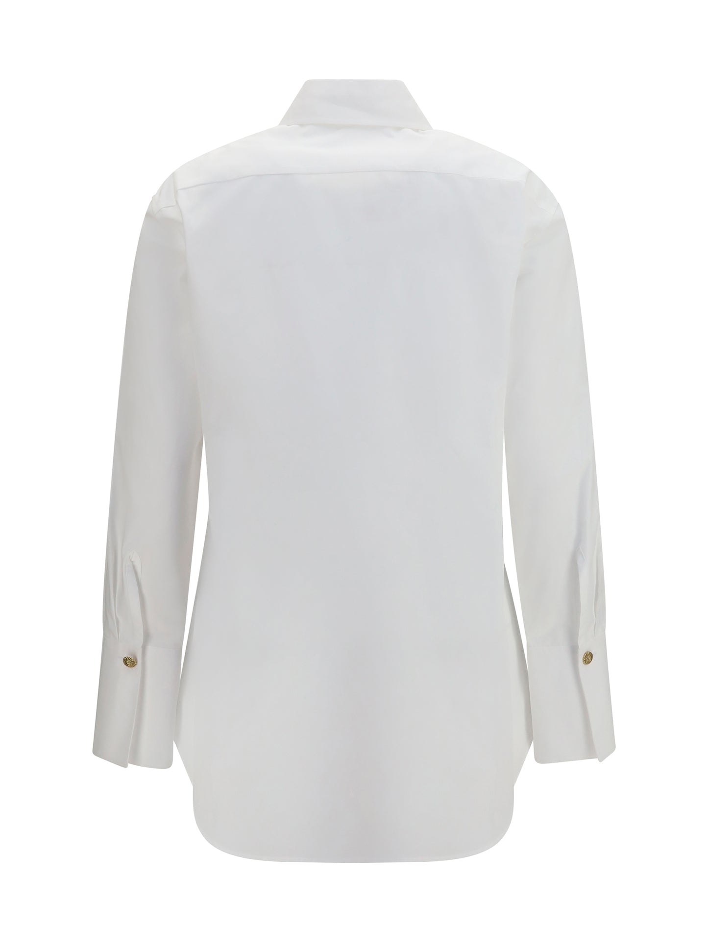 Balmain Women Cotton Poplin Shirt BALMAIN