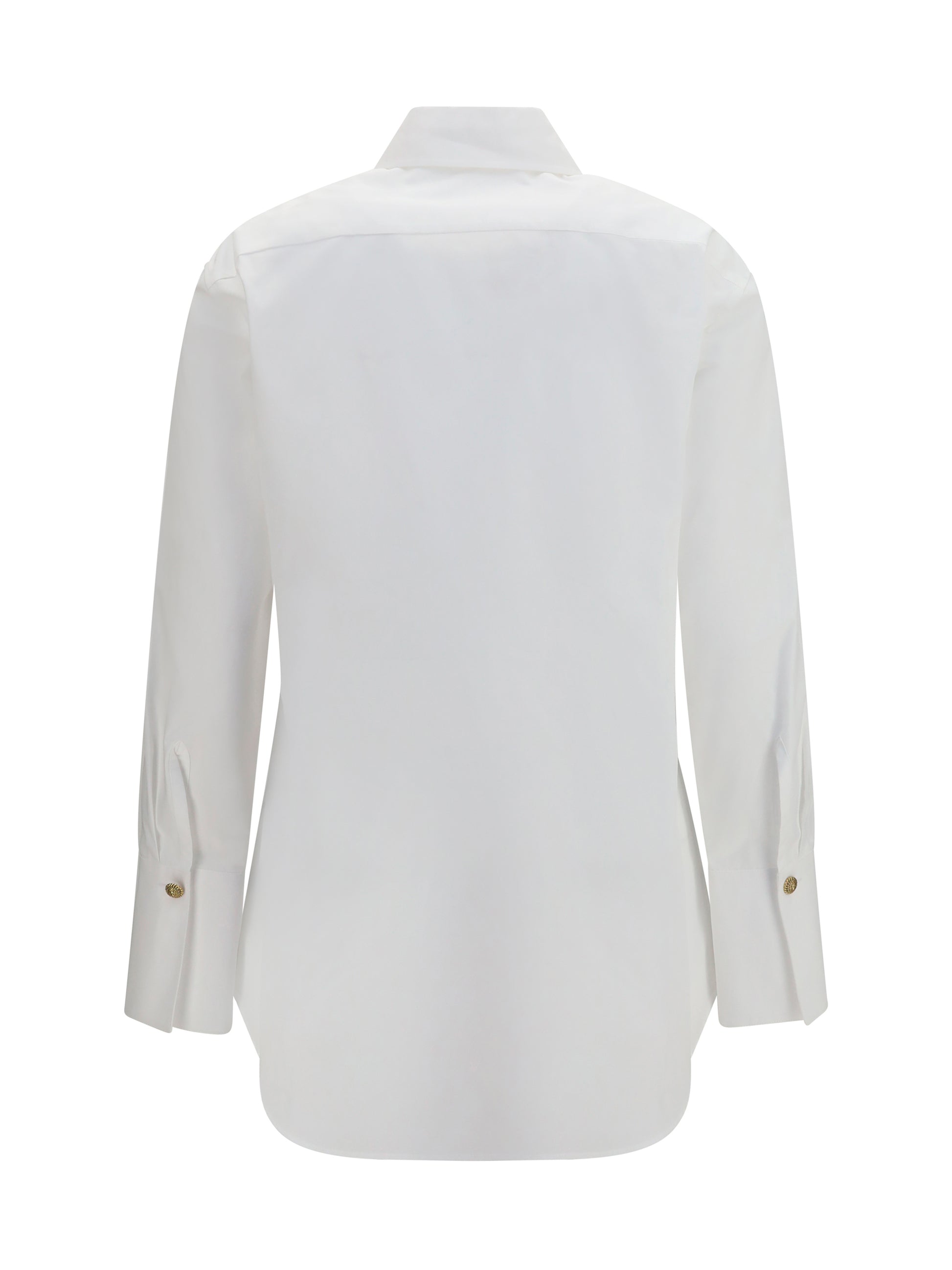 Balmain Women Cotton Poplin Shirt BALMAIN