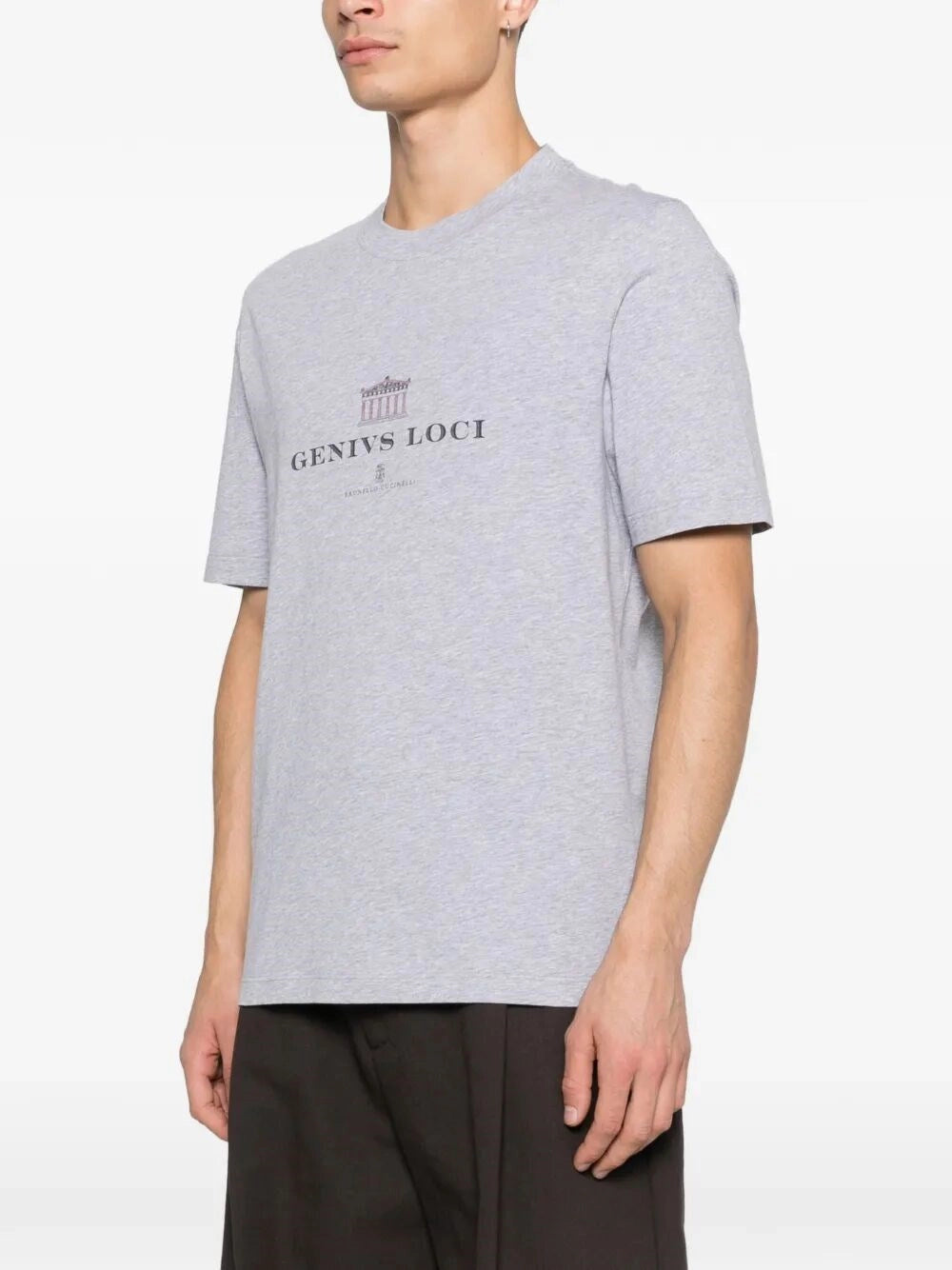 Brunello Cucinelli Men Crew-Neck T-Shirt