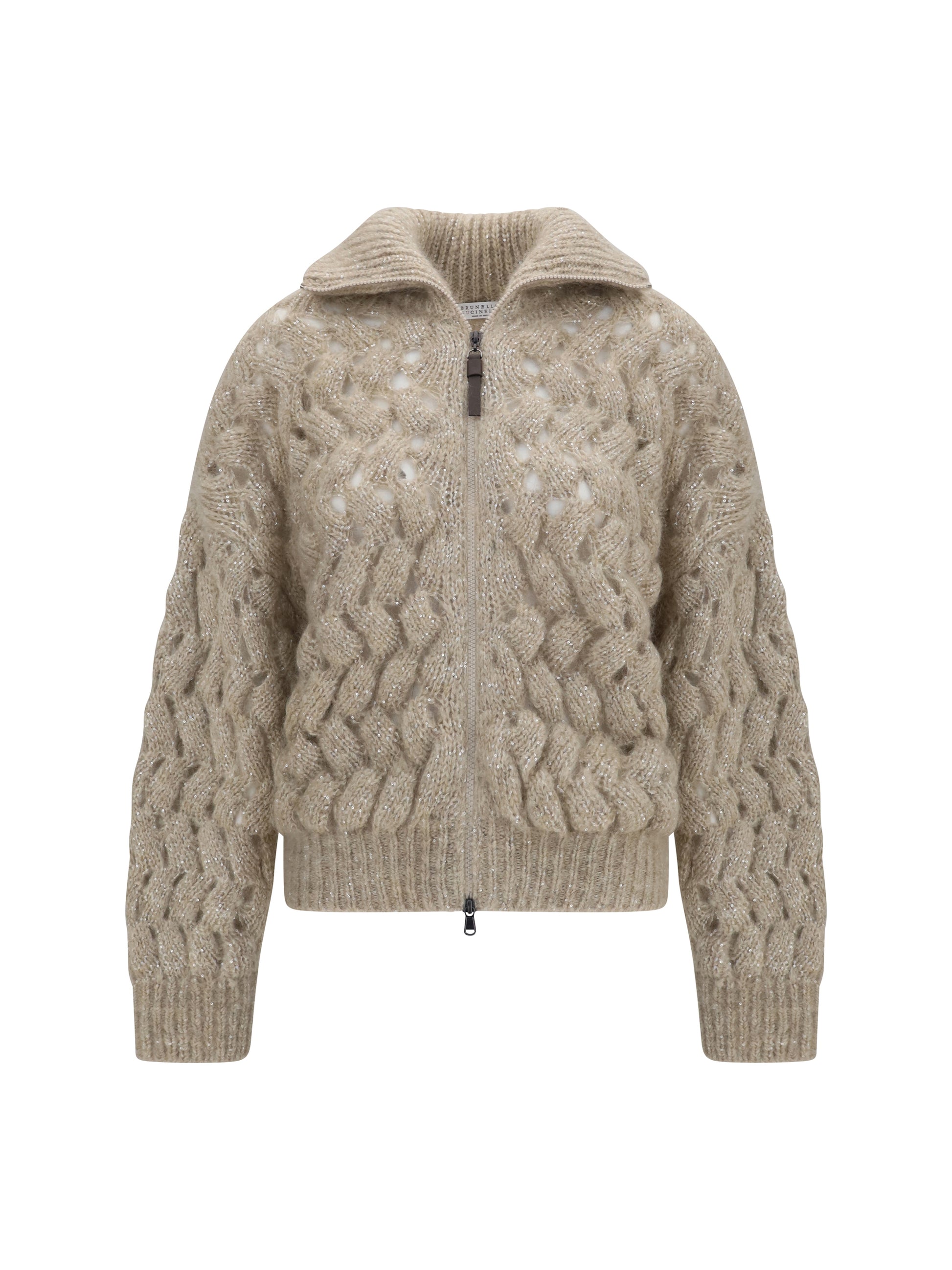 Brunello Cucinelli Women Mohair And Wool Blend Cardigan BRUNELLO CUCINELLI