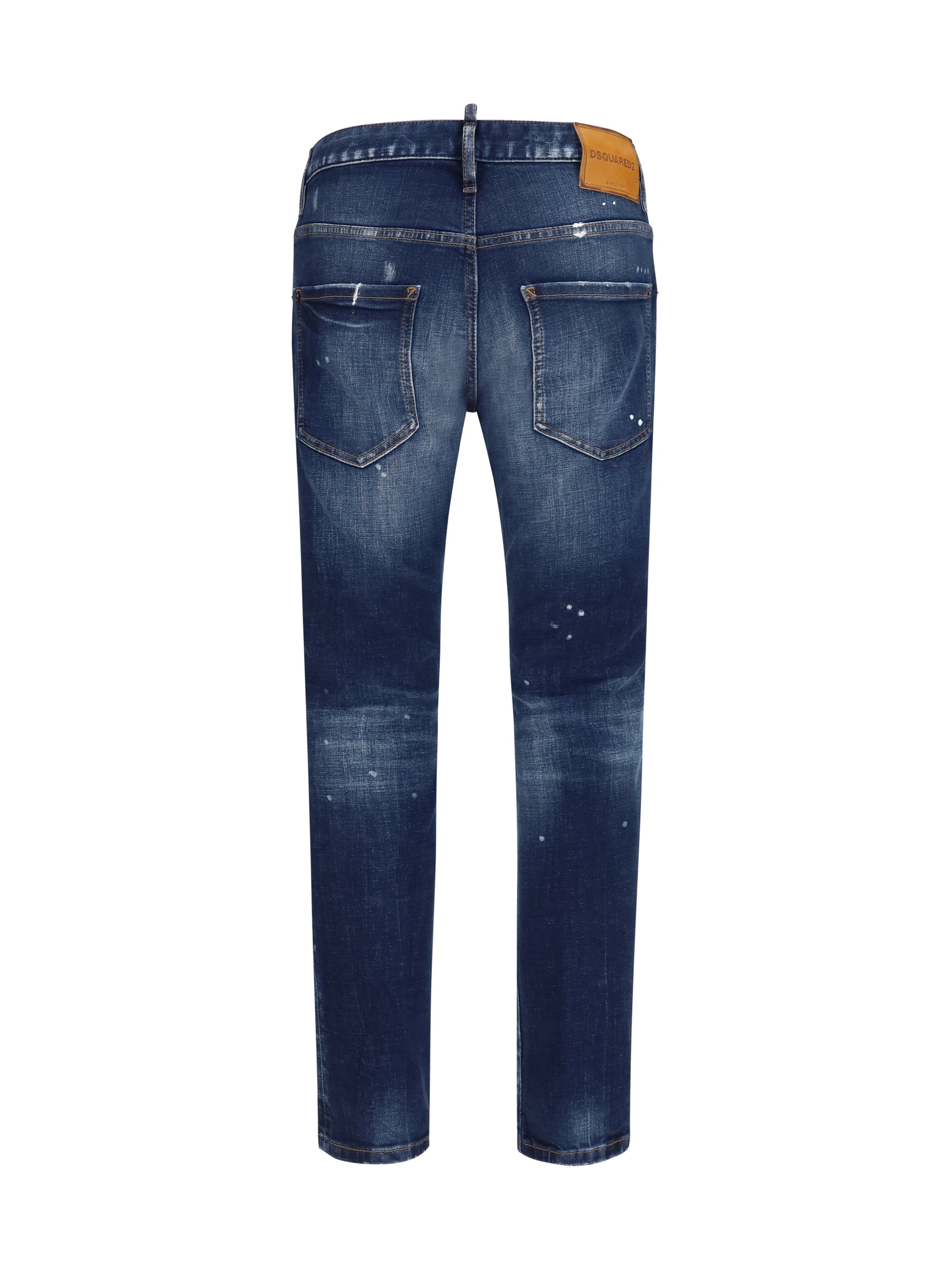 Dsquared2 Men Distressed Skater Jeans DSQUARED2