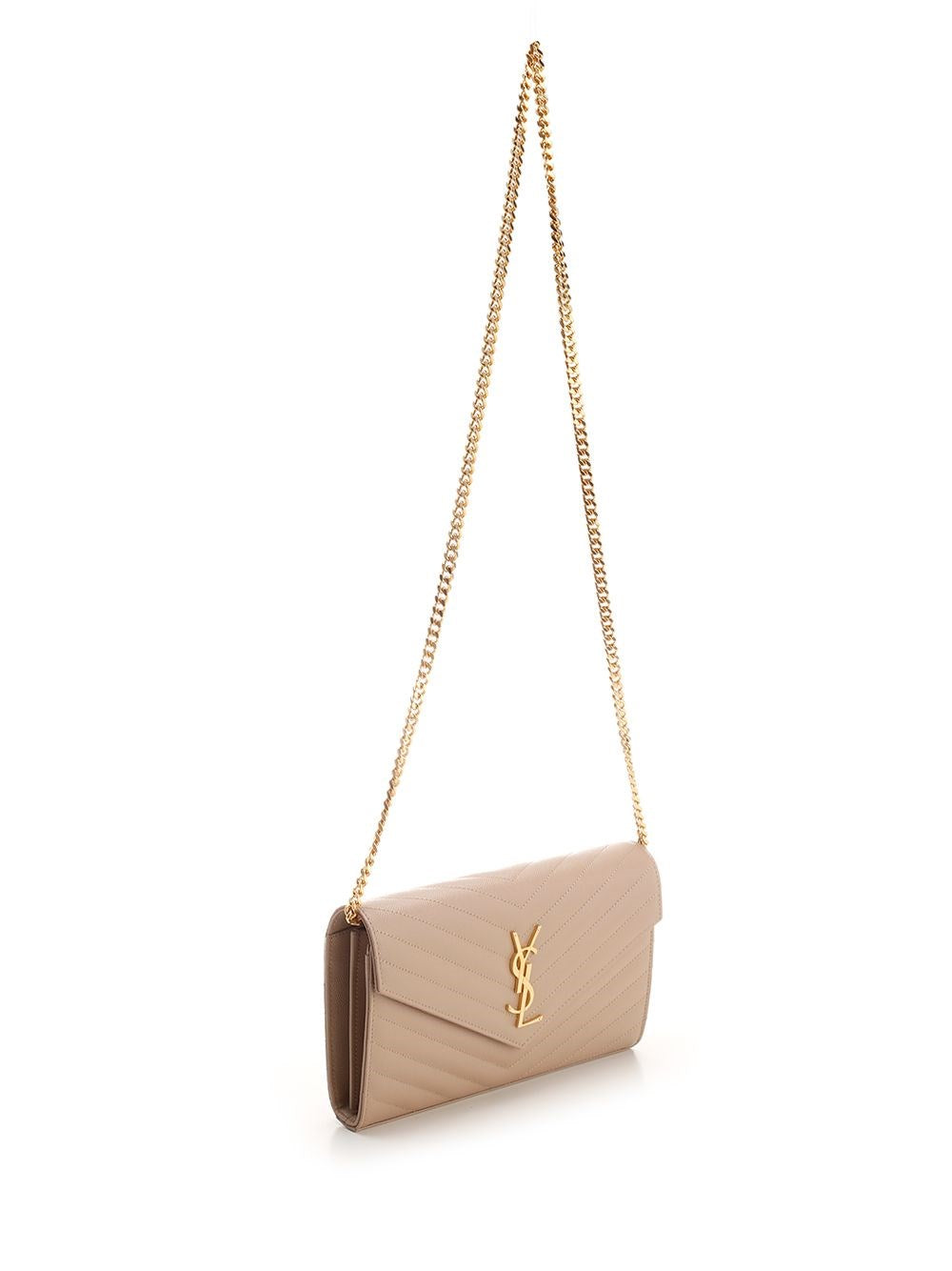 Saint Laurent Women "Cassandre" Wallet On Chain SAINT LAURENT
