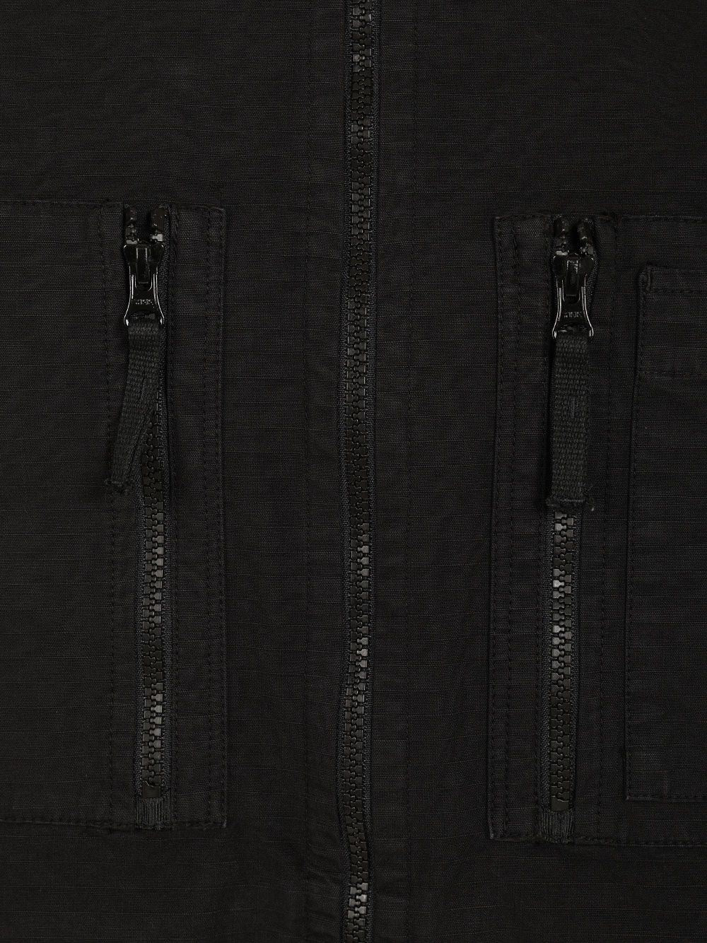 Stone Island Men Organic Cotton Ripstop Hooded Overshirt