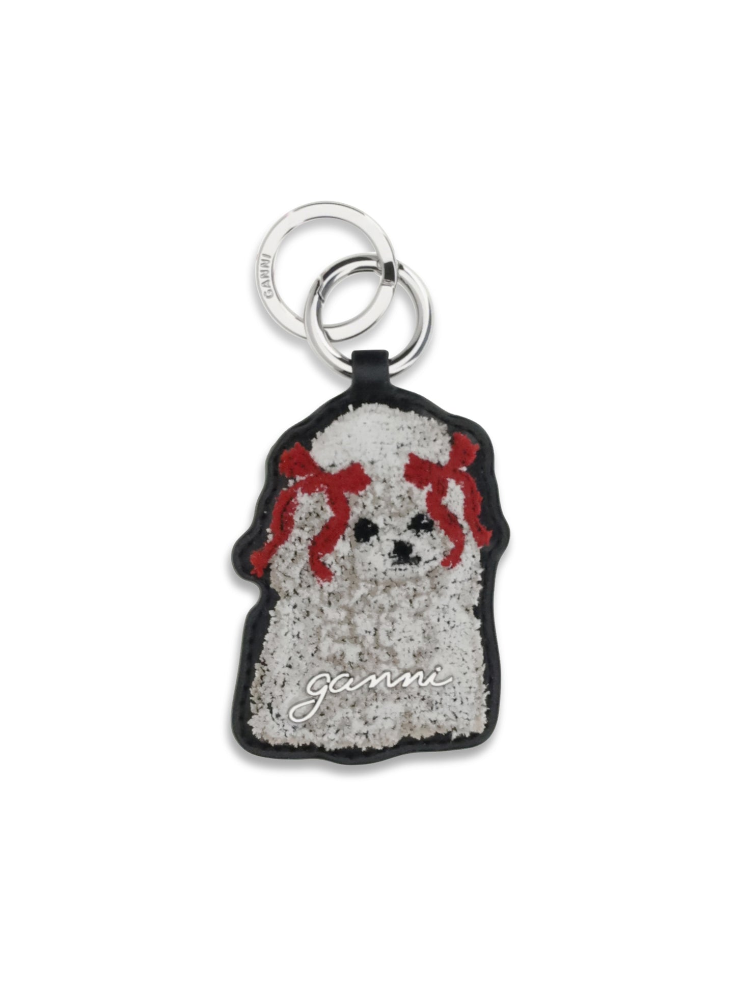 Ganni Women Poodle Key Ring GANNI