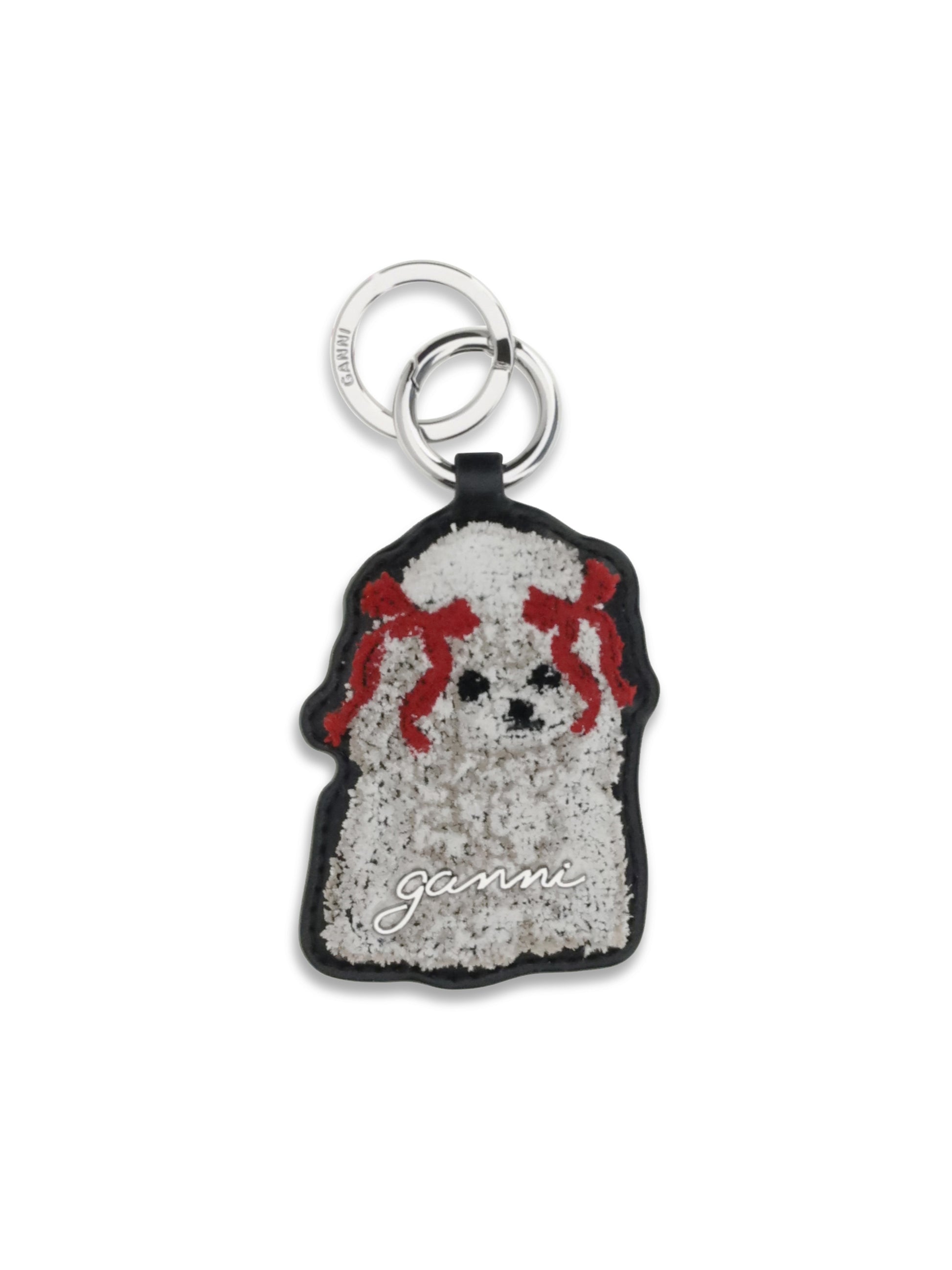 Ganni Women Poodle Key Ring GANNI