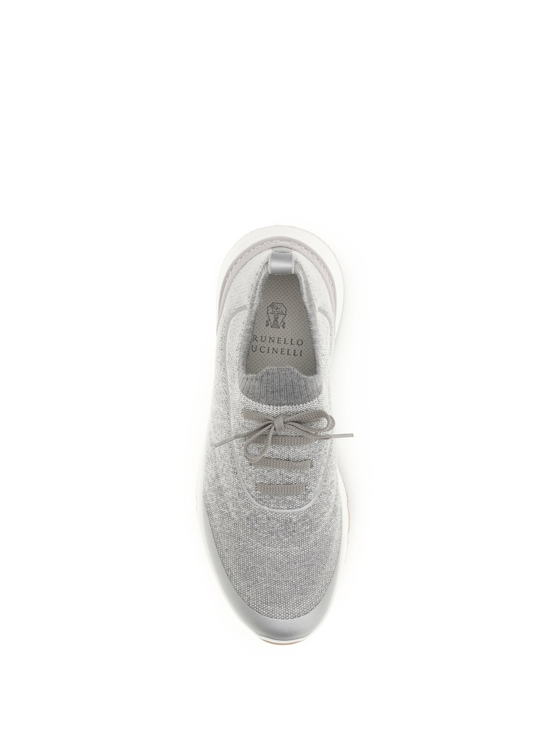 Brunello Cucinelli Men Techno Cotton Knit Sneakers Runners BRUNELLO CUCINELLI
