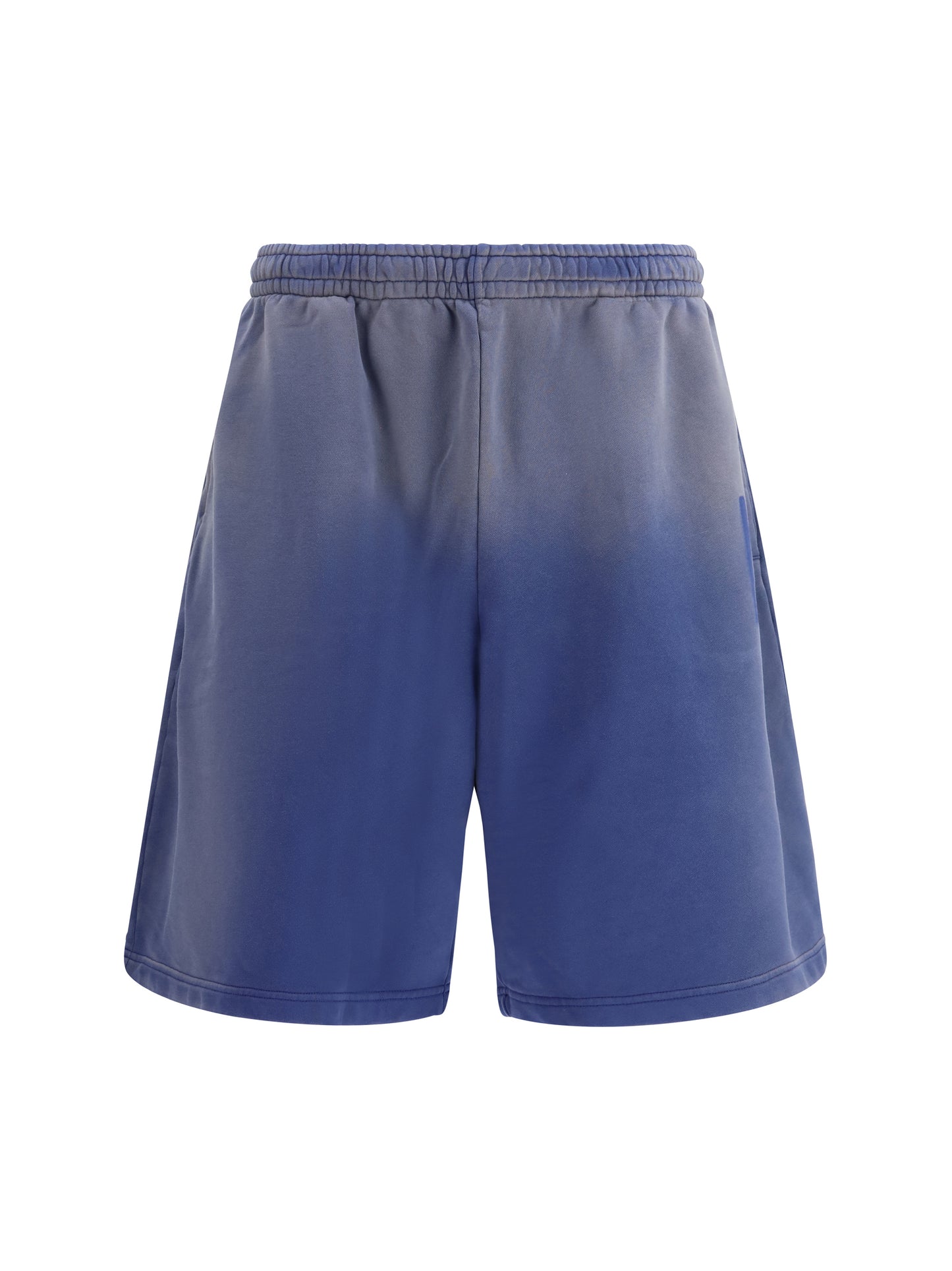 Moschino Men Bermuda Sweat Shorts With Gradient Effect MOSCHINO