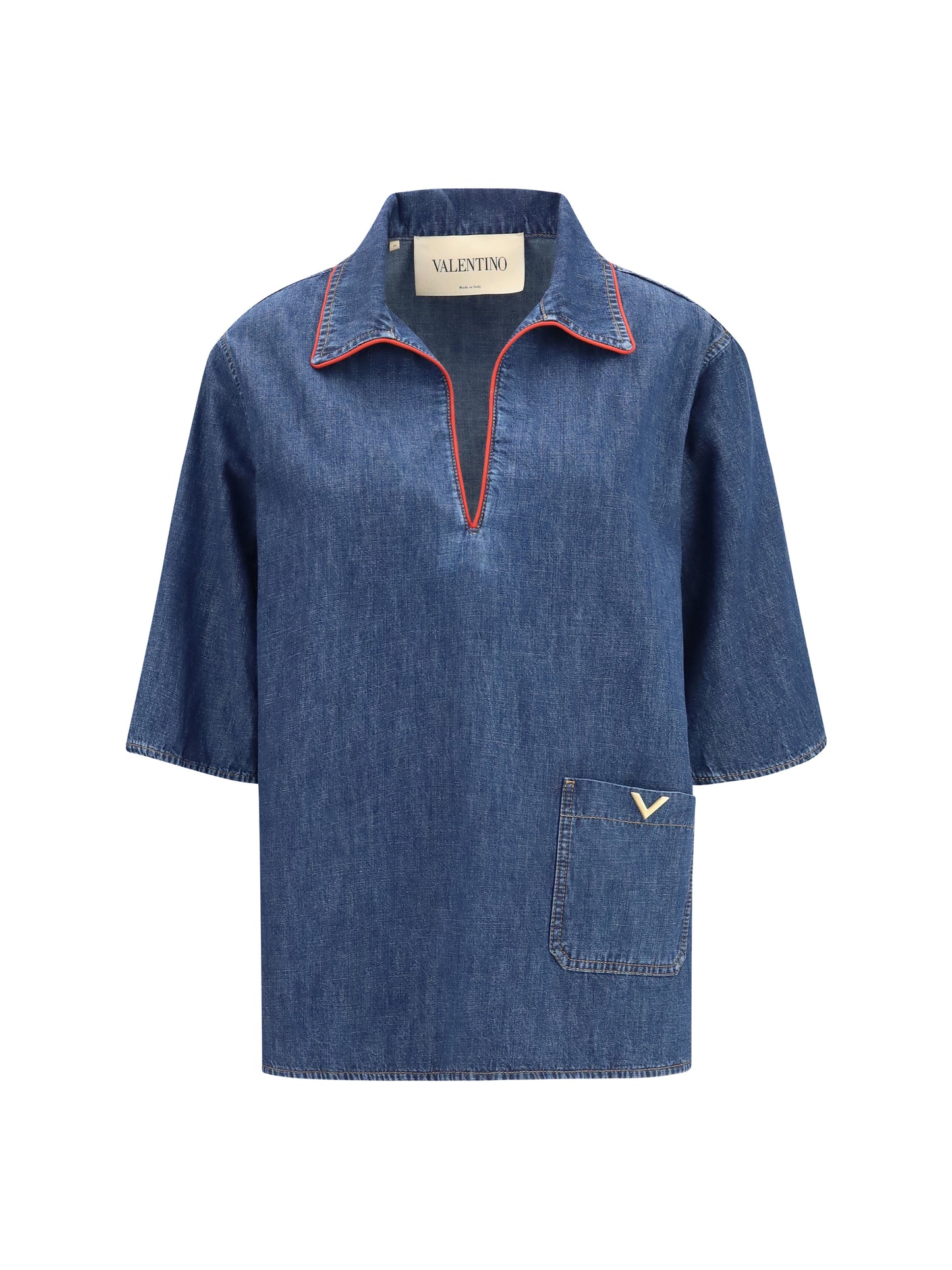 Valentino Women Denim Shirt VALENTINO