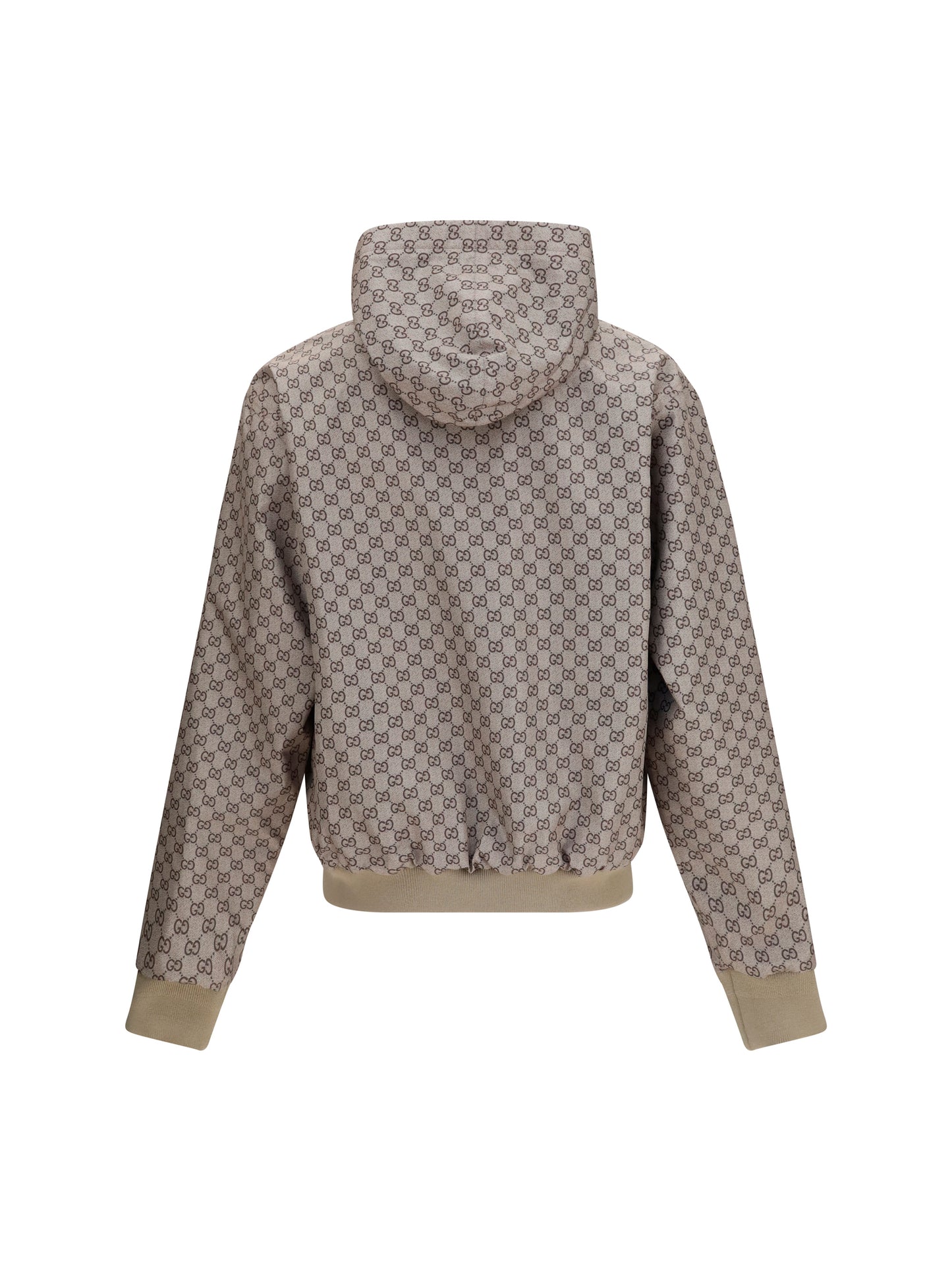 Gucci Men Reversible Zip Jacket In Cotton GUCCI