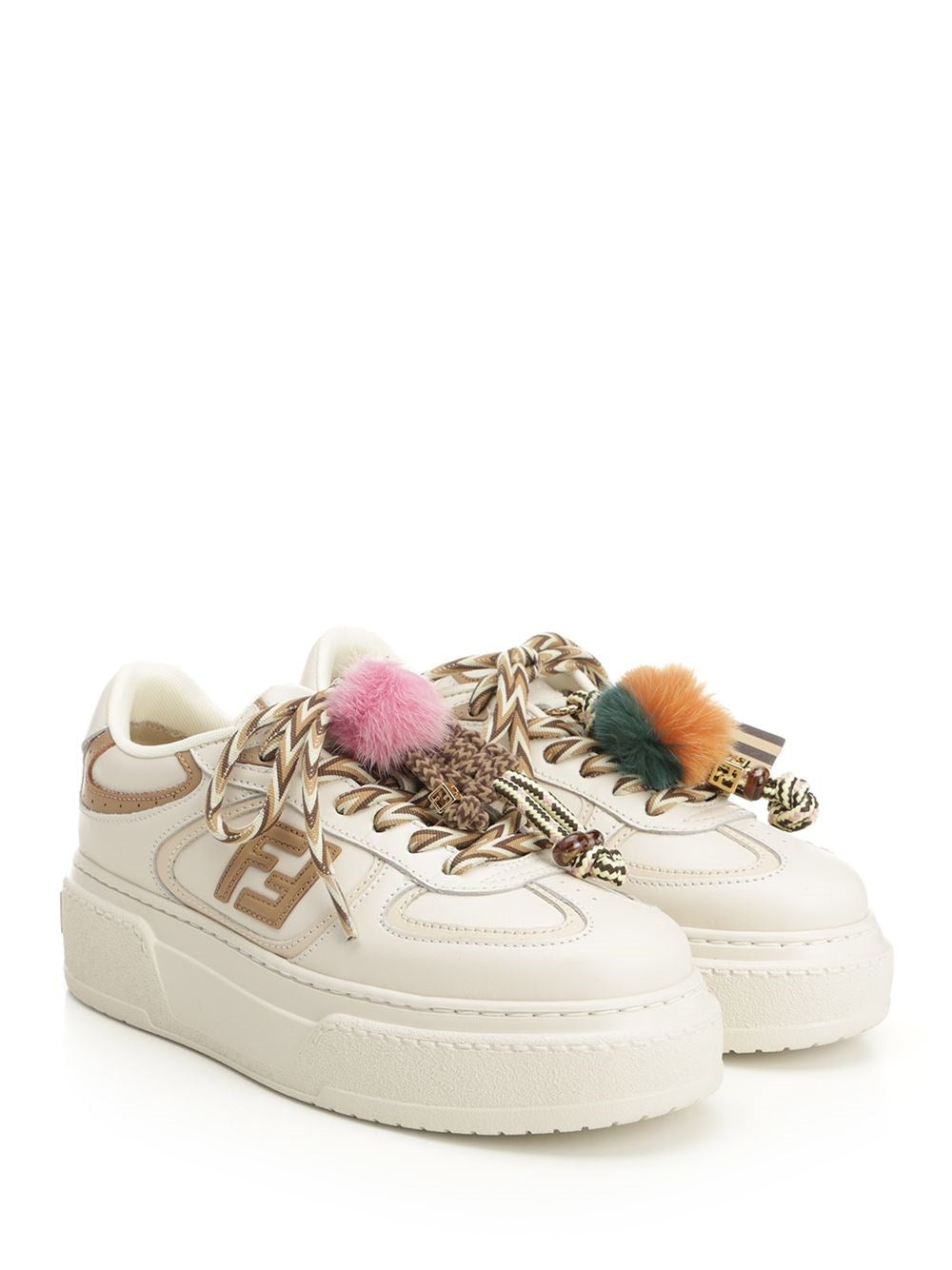 Fendi Women "Fendi Match" Lace-Up Sneaker FENDI
