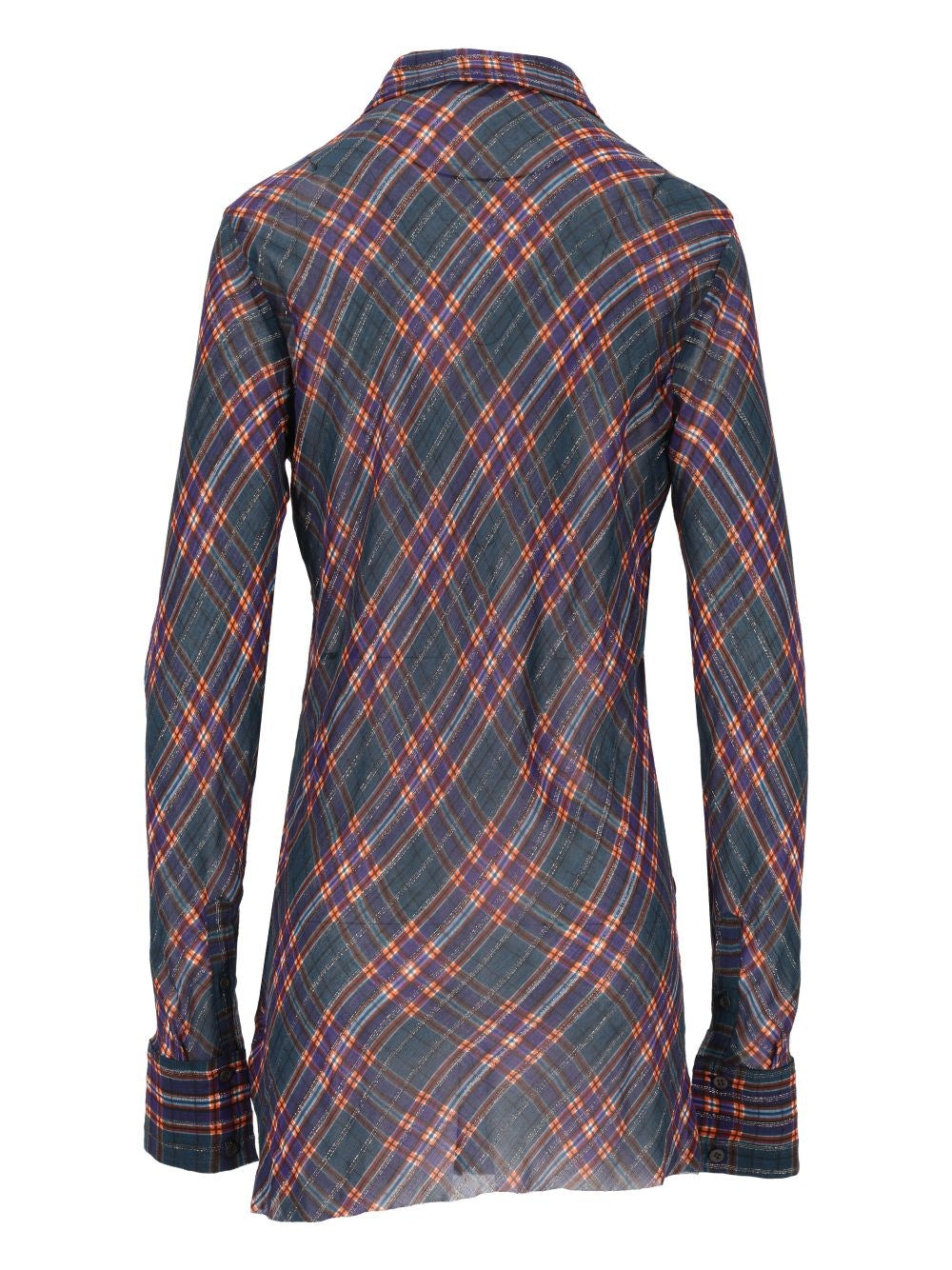 Dries Van Noten Women Form-Fitting Lurex Shirt DRIES VAN NOTEN