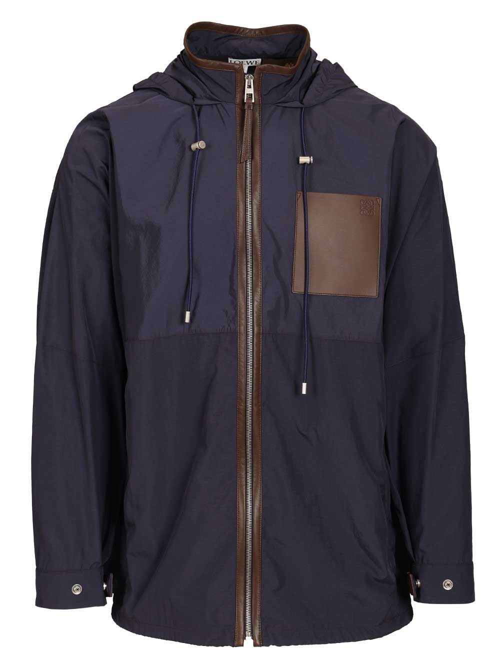 Loewe Paula's Ibiza Men Hooded Jacket In Technical Fabric LOEWE
