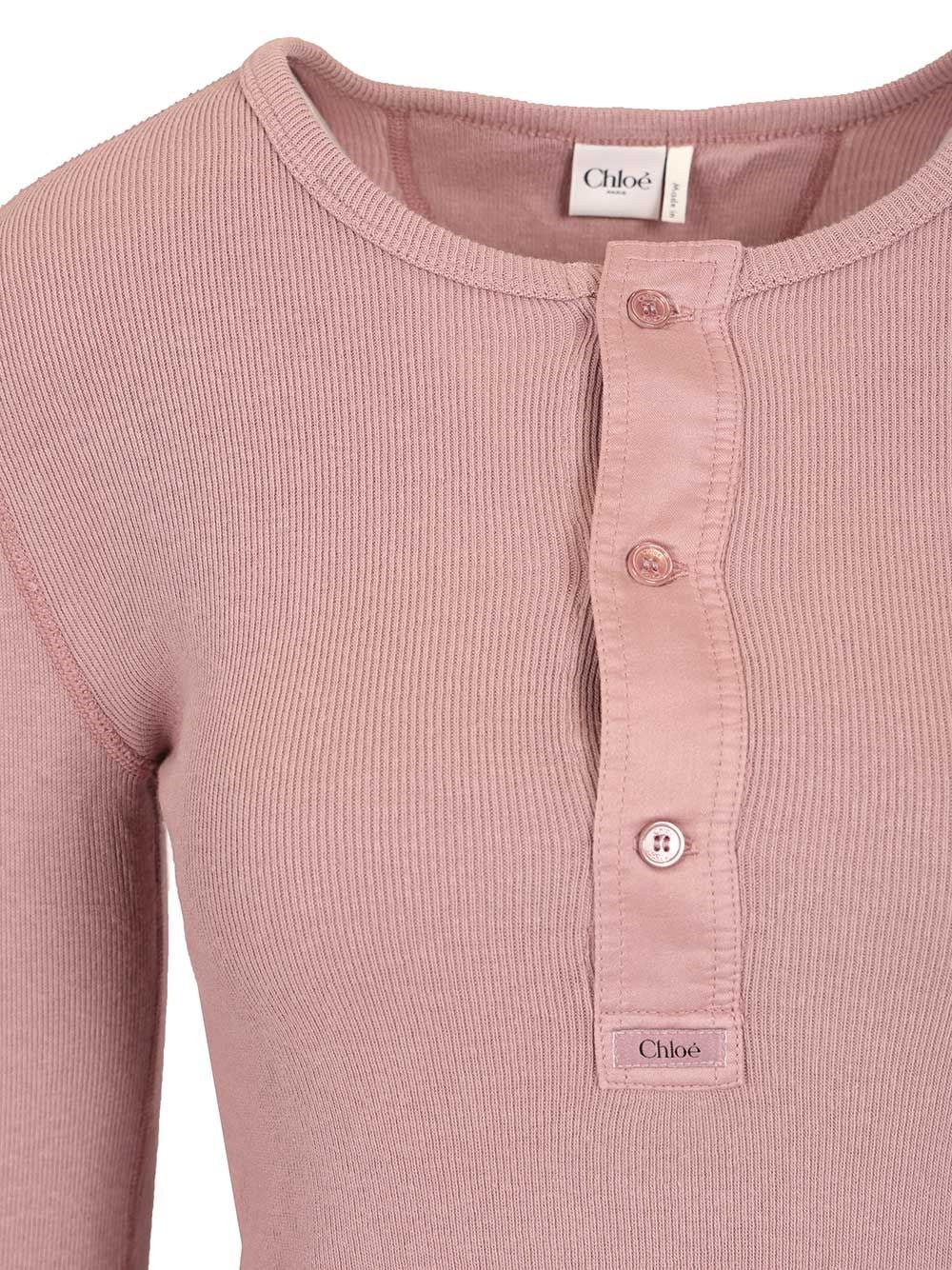 Chloe' Women Cotton Henley Shirt CHLOE