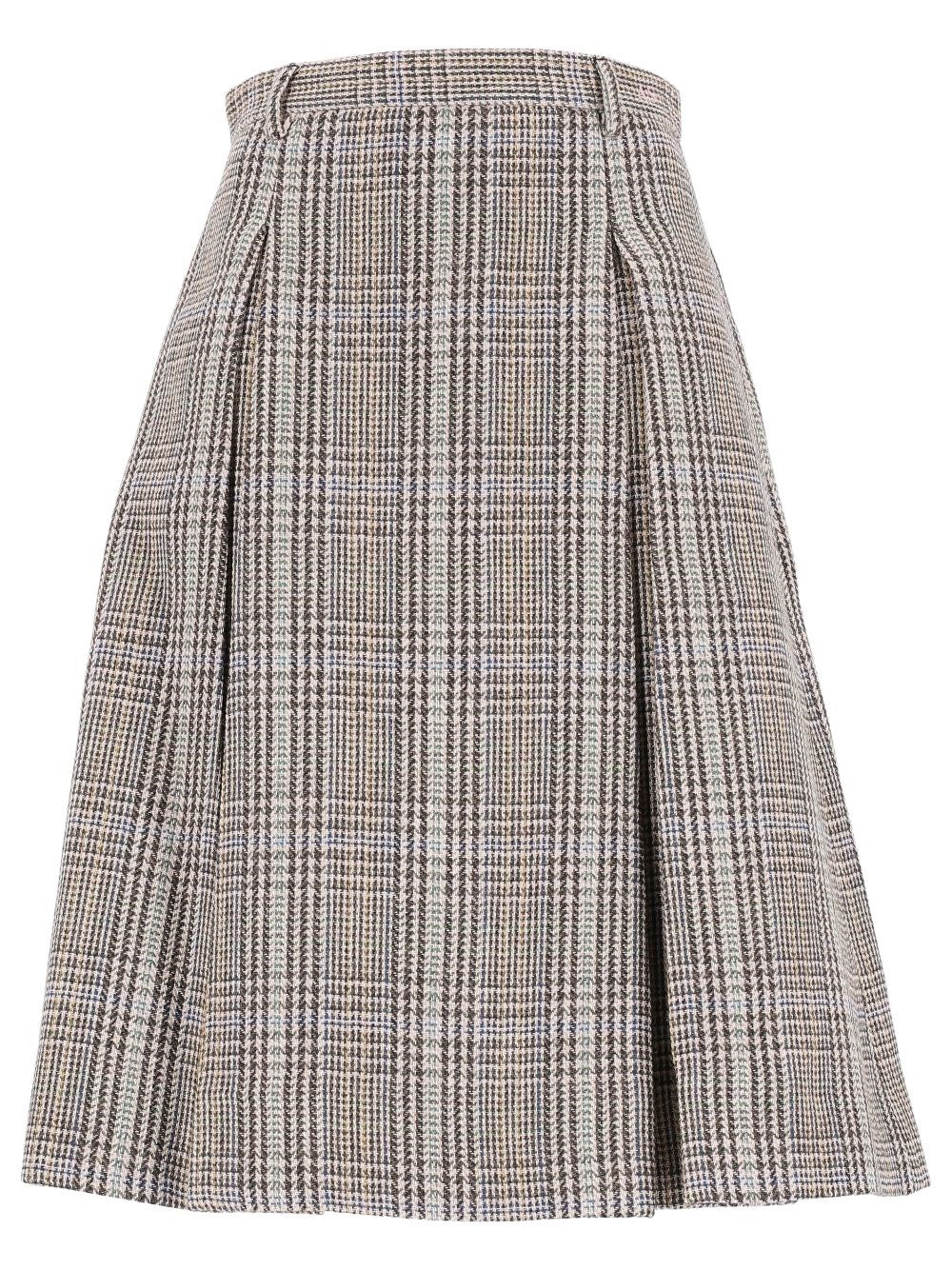 Acne Studios Women Pleated Midi Skirt ACNE STUDIOS
