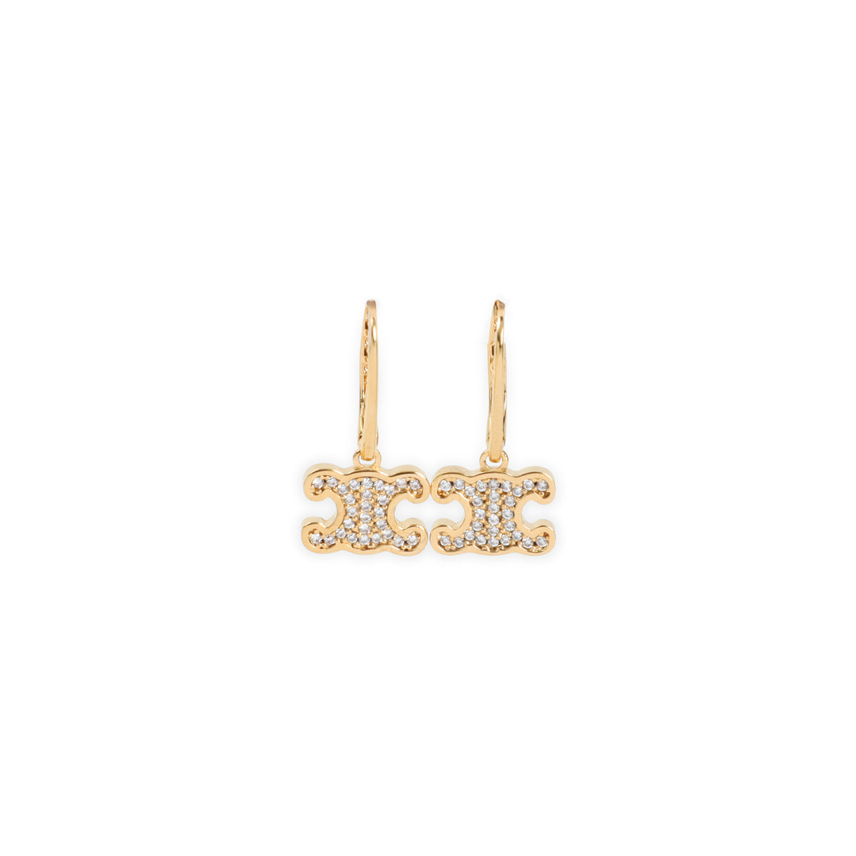 Celine Rhinestone Earrings Women CELINE