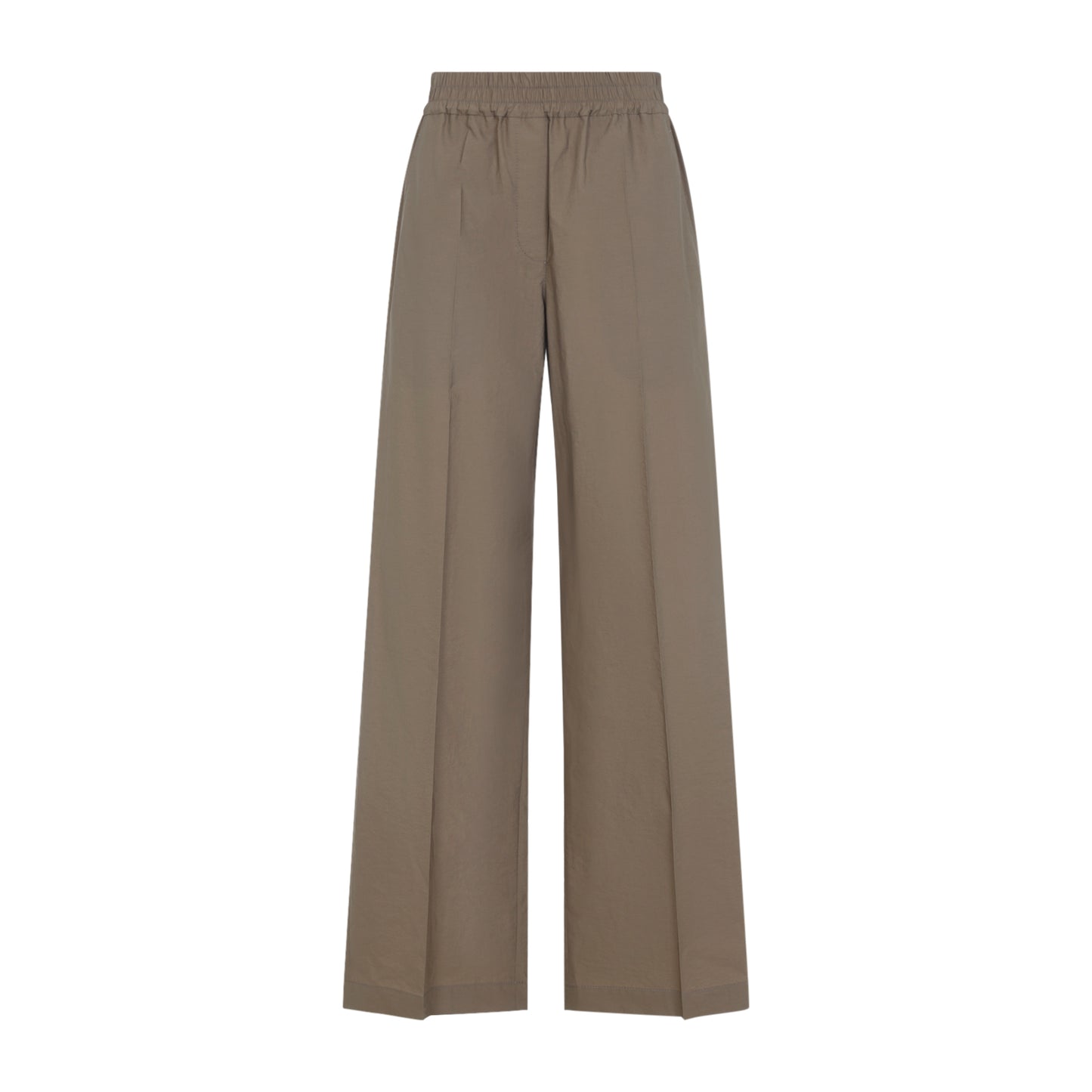 Brunello Cucinelli Wide Leg Cotton Pants Women BRUNELLO CUCINELLI