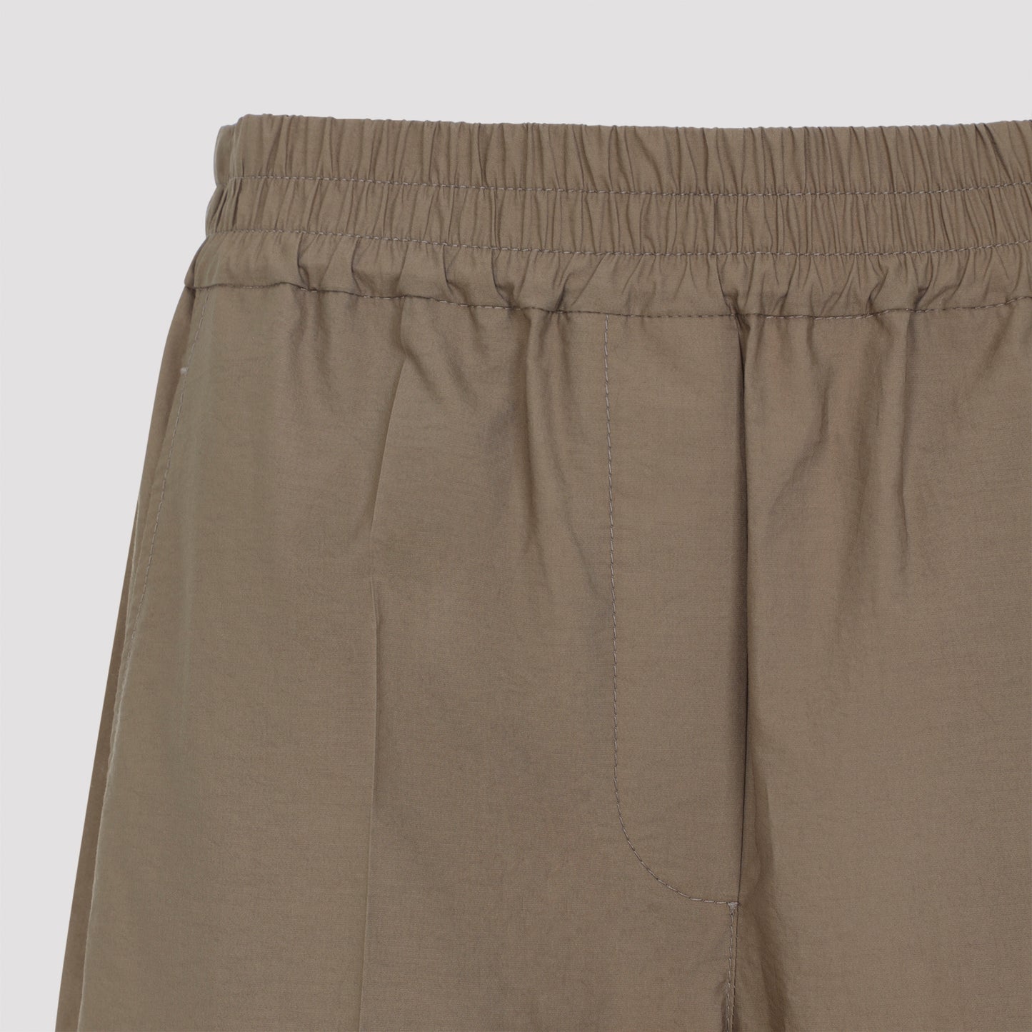 Brunello Cucinelli Wide Leg Cotton Pants Women BRUNELLO CUCINELLI