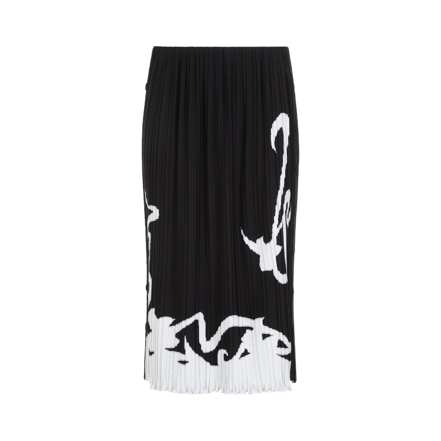 Lanvin Pleated Long Skirt Women LANVIN
