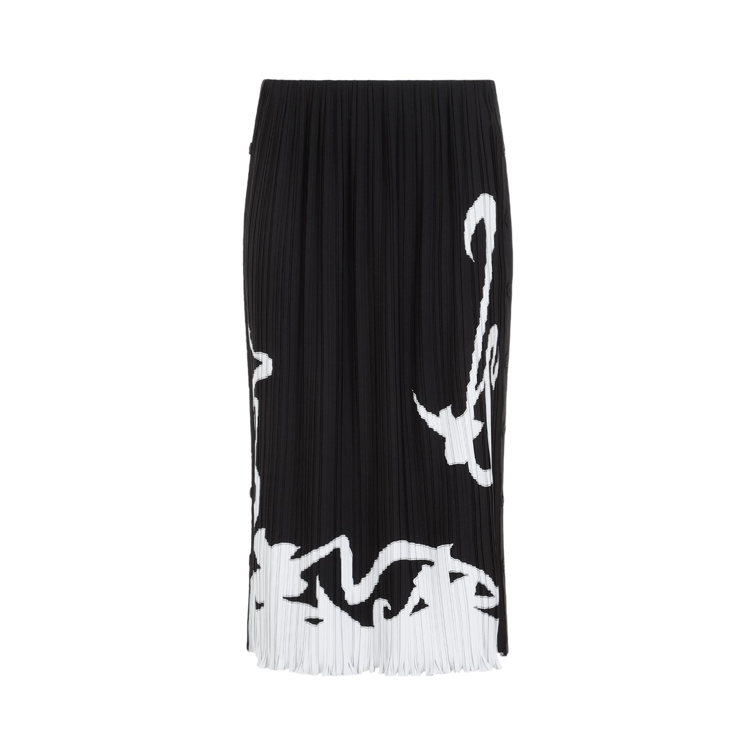Lanvin Pleated Long Skirt Women LANVIN