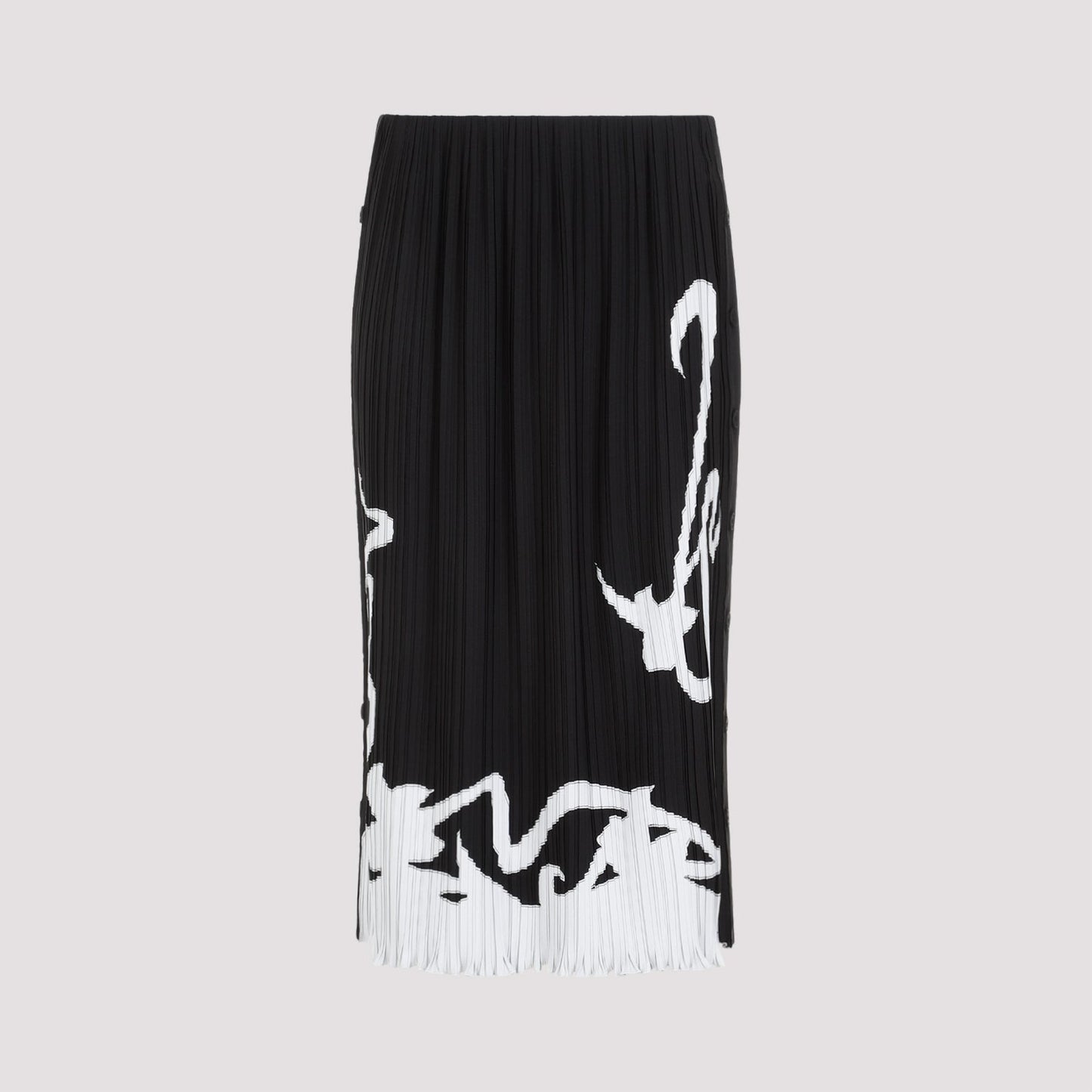 Lanvin Pleated Long Skirt Women LANVIN