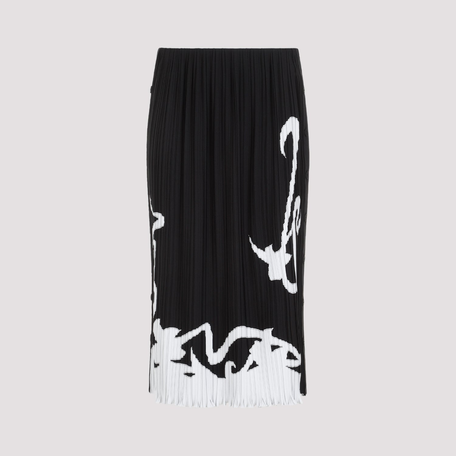 Lanvin Pleated Long Skirt Women LANVIN