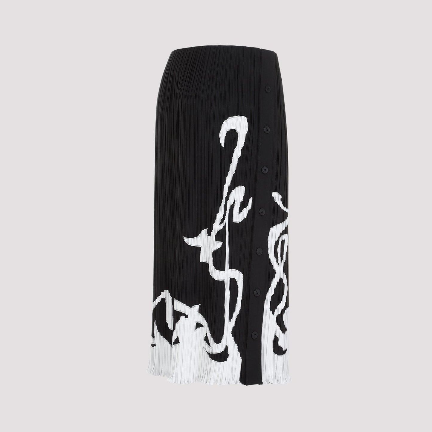 Lanvin Pleated Long Skirt Women LANVIN