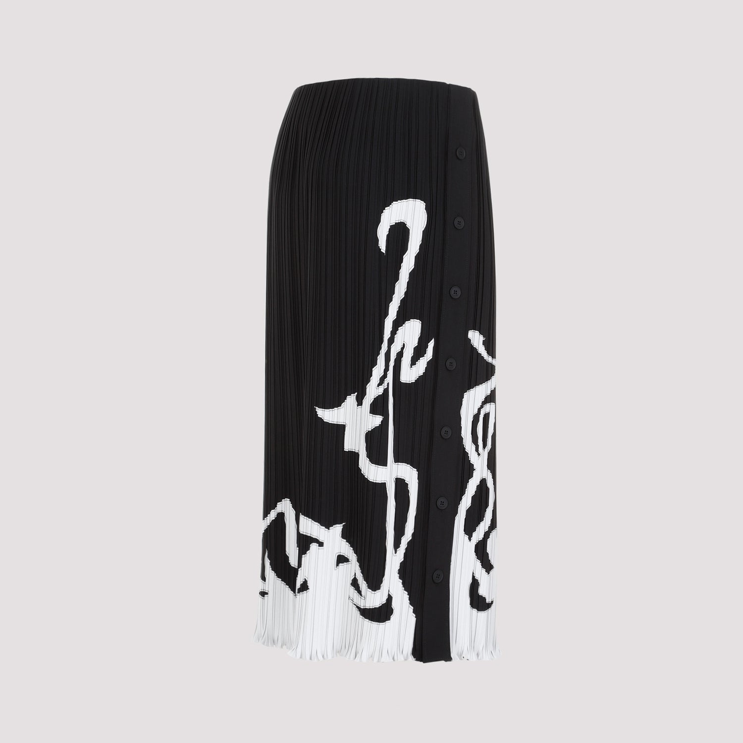 Lanvin Pleated Long Skirt Women LANVIN