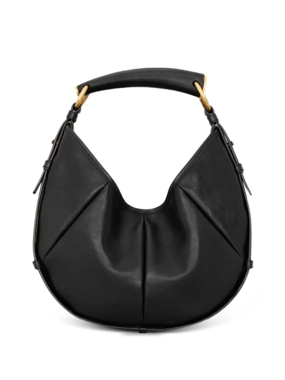 Saint Laurent Women Mombasa Small Leather Hobo Bag SAINT LAURENT