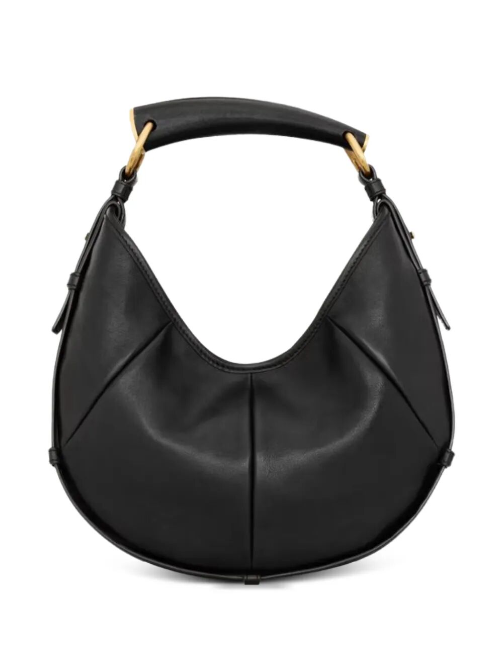 Saint Laurent Women Mombasa Small Leather Hobo Bag SAINT LAURENT