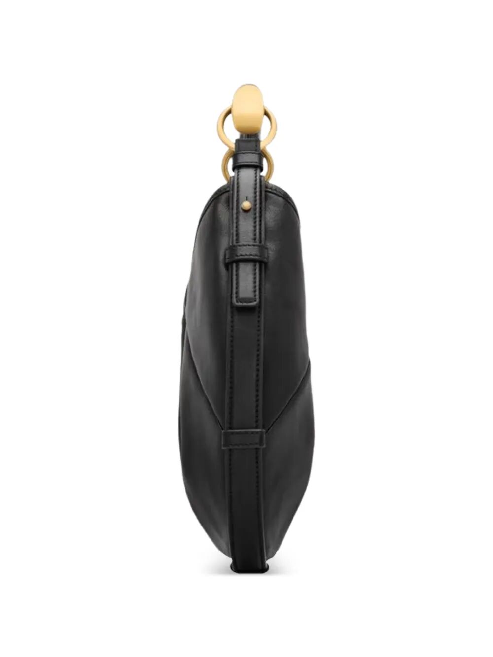 Saint Laurent Women Mombasa Small Leather Hobo Bag SAINT LAURENT