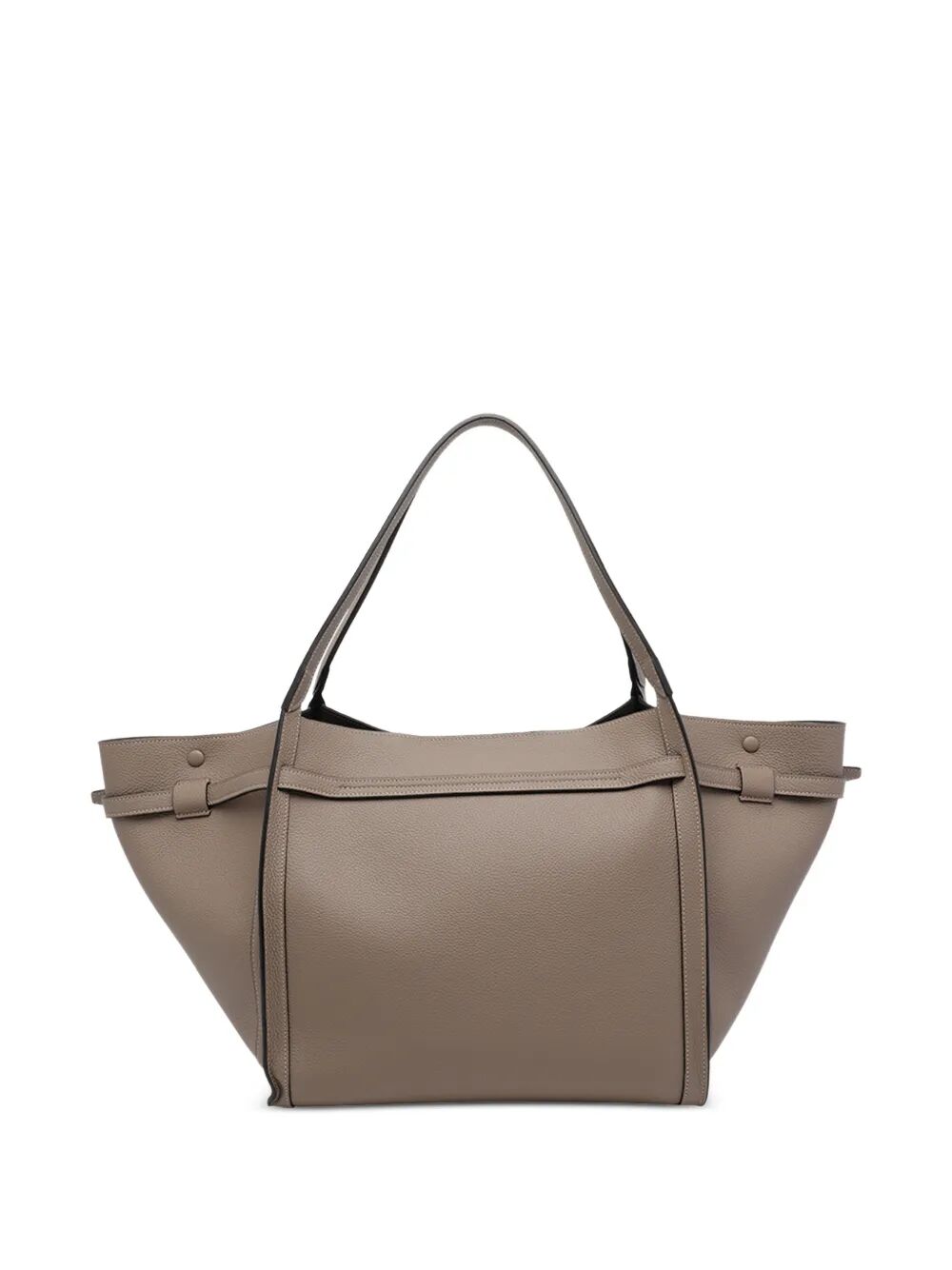 Tod's Women Medium Leather Shopping Bag With T Timeless Strap TOD'S