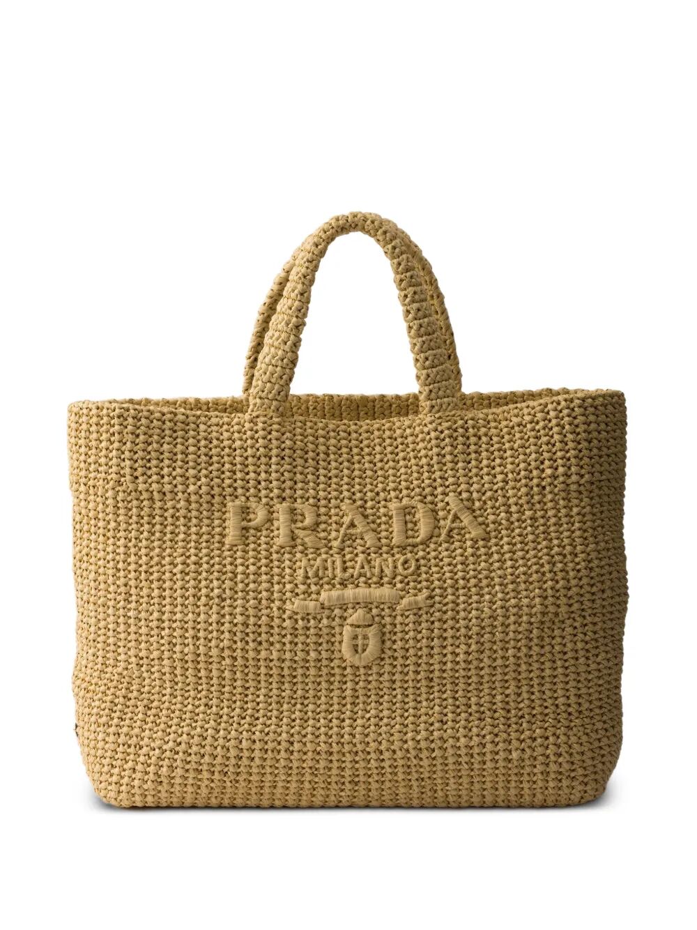 Prada Women Crochet Tote Bag PRADA