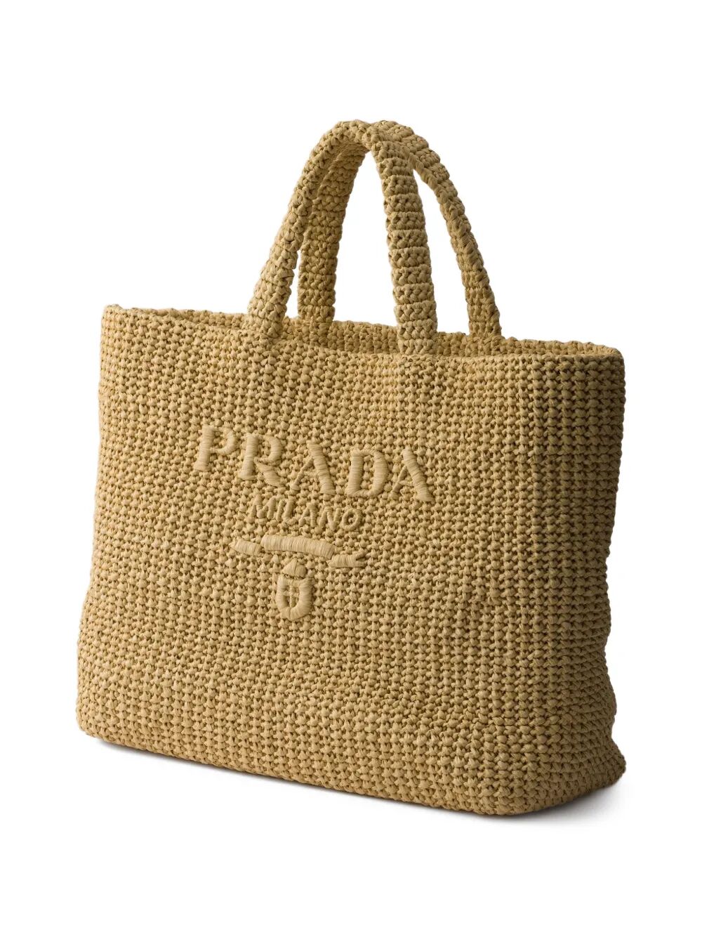Prada Women Crochet Tote Bag PRADA