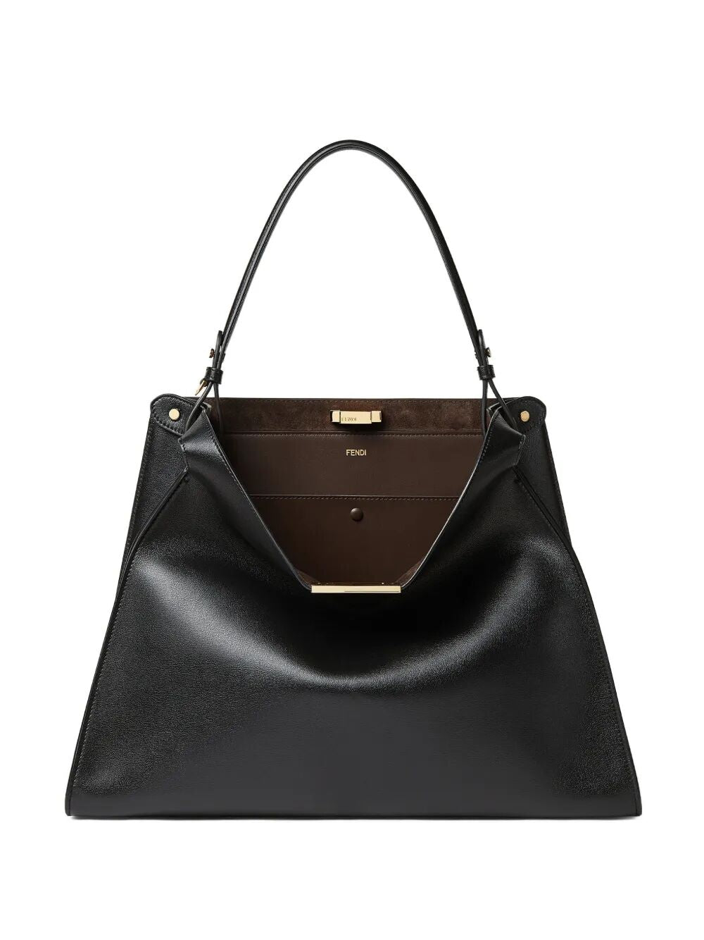 Fendi Women Fendi Way Large Leather And Suede Bag FENDI