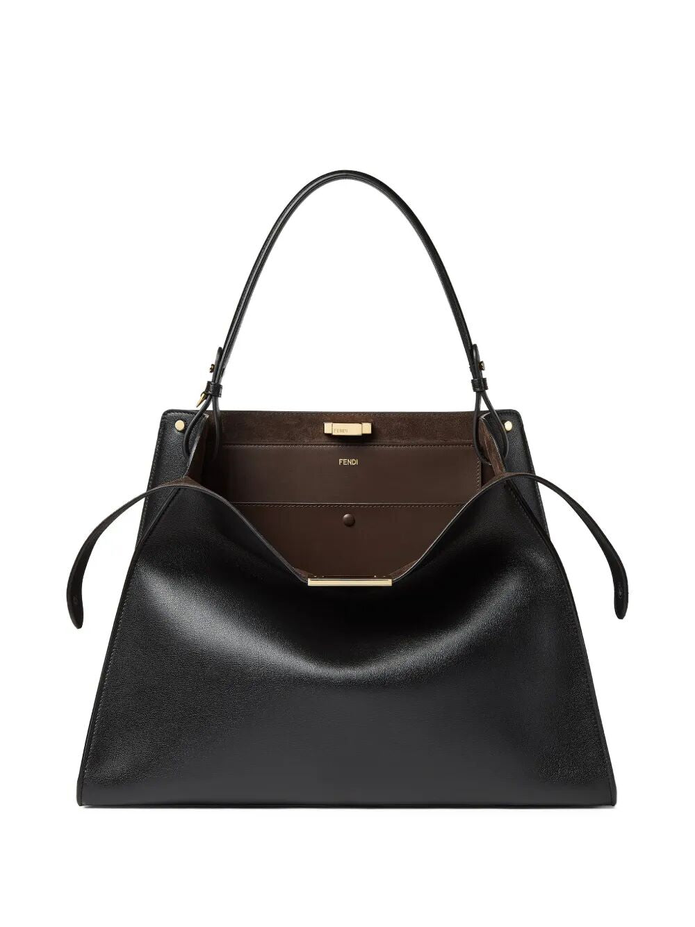 Fendi Women Fendi Way Large Leather And Suede Bag FENDI