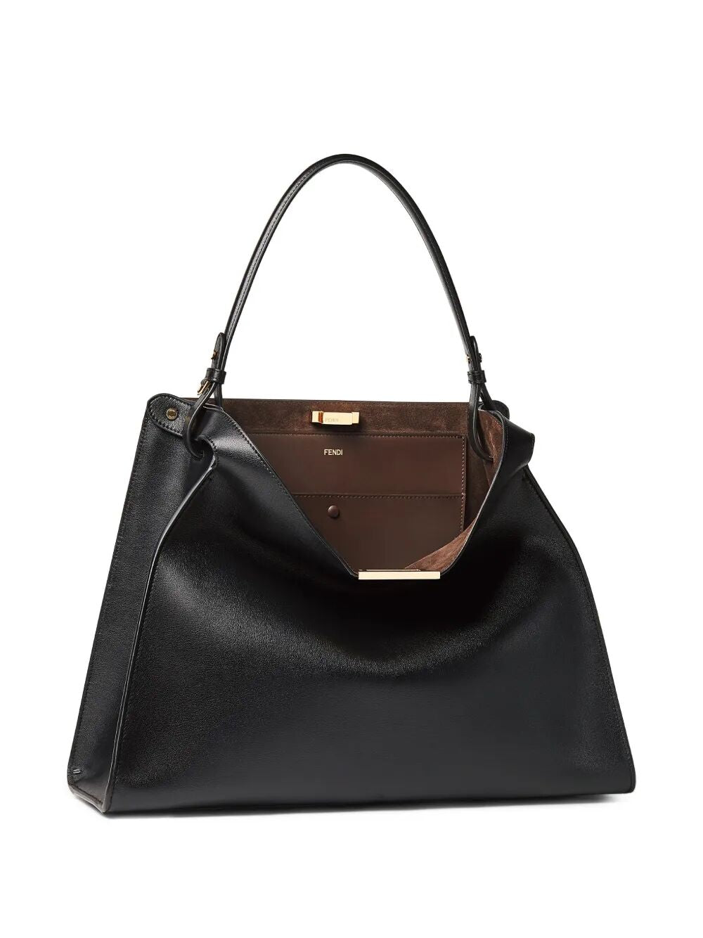 Fendi Women Fendi Way Large Leather And Suede Bag FENDI
