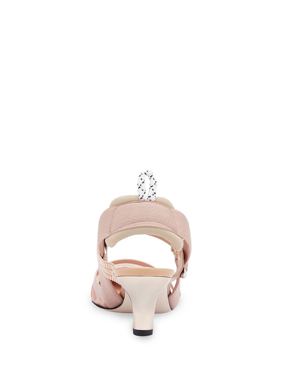 Fendi Women Colibrì Leather And Mesh Slingbacks FENDI