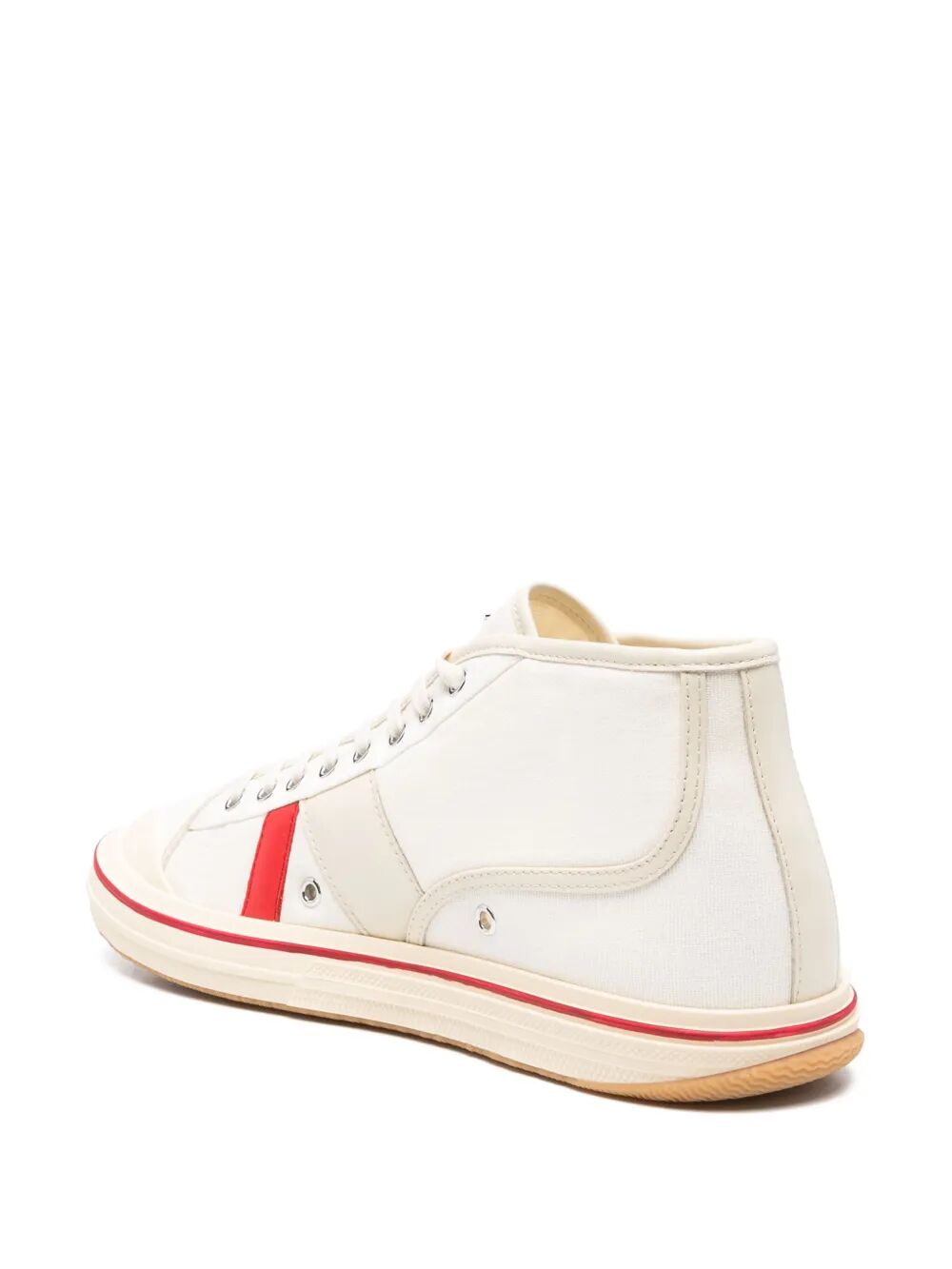 Bottega Veneta Men Eliot Mid-Top Canvas Sneakers BOTTEGA VENETA