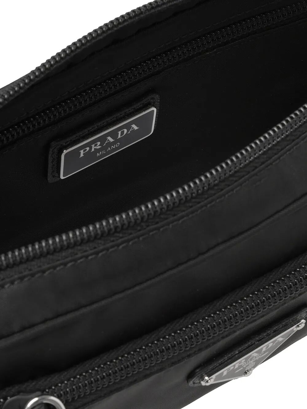 Prada Men Re-Nylon And Saffiano Leather Belt Bag PRADA