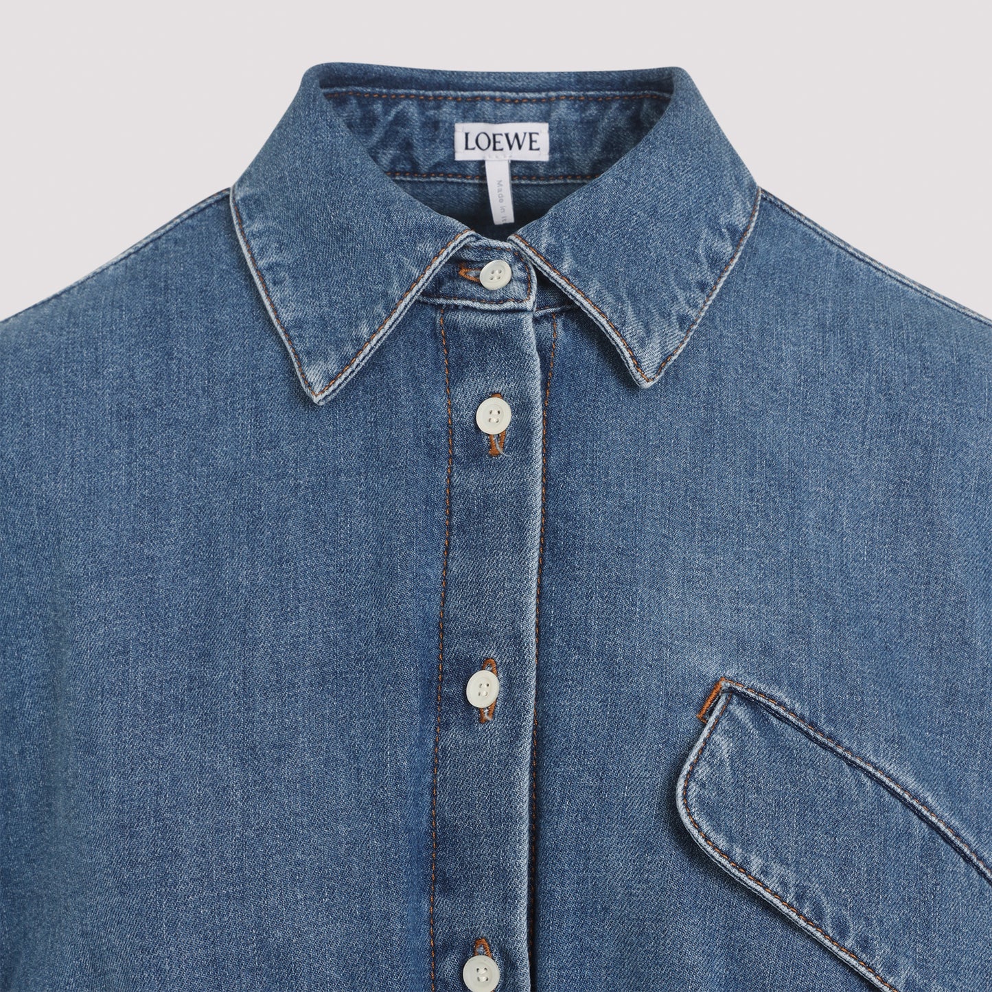 Loewe Belted Shirt Women LOEWE