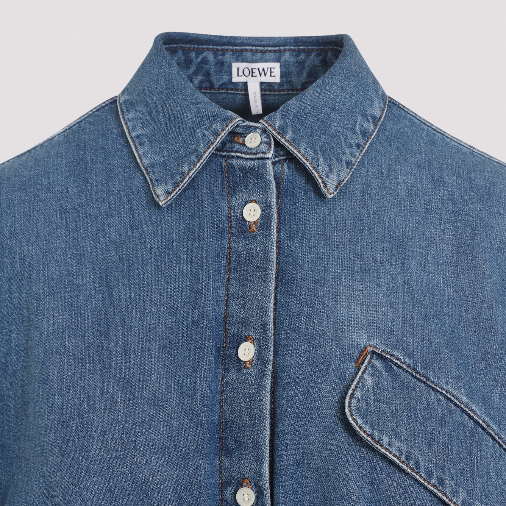 Loewe Belted Shirt Women LOEWE