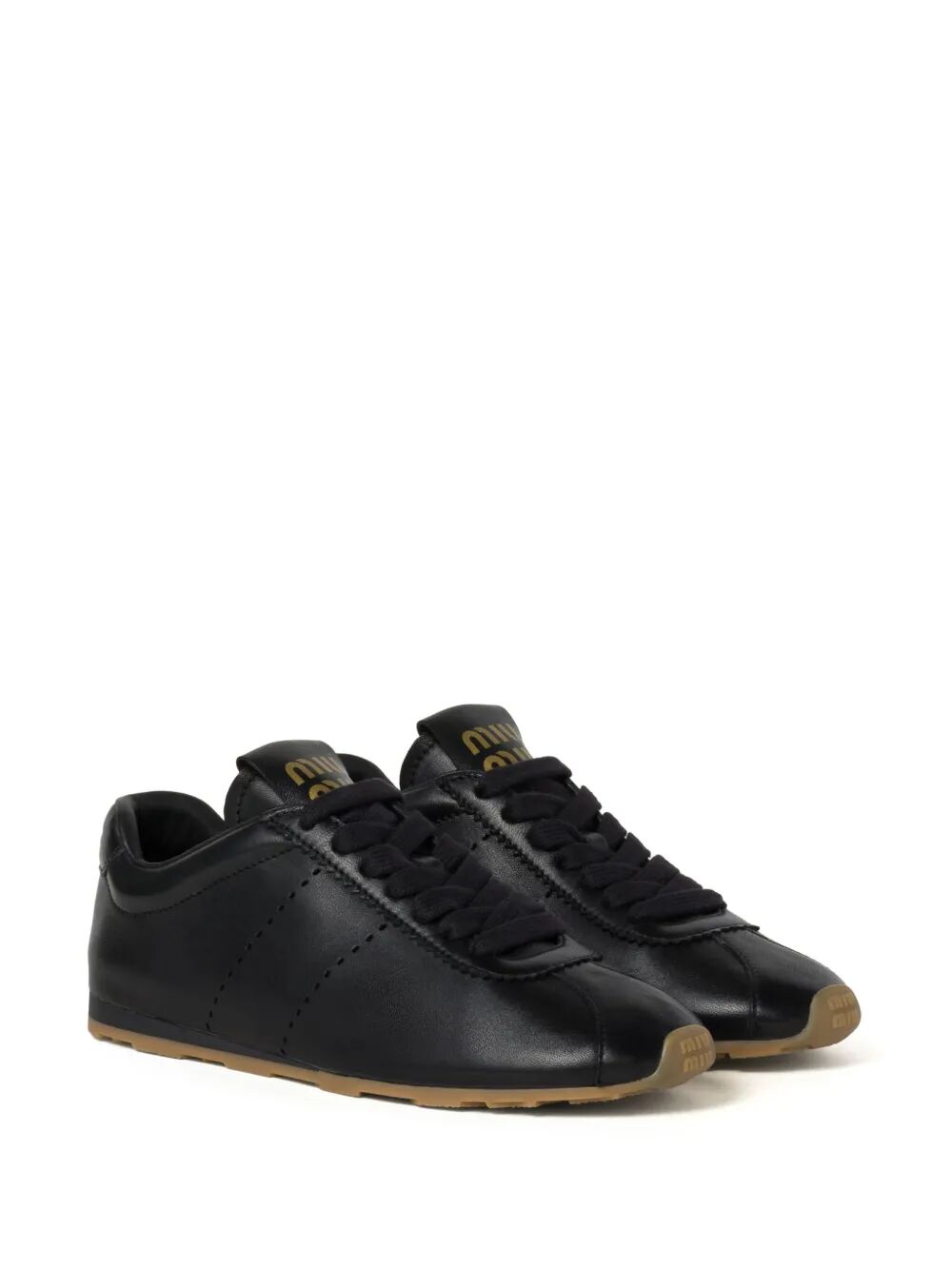 Miu Miu Women Plume Nappa Leather Sneakers MIU MIU