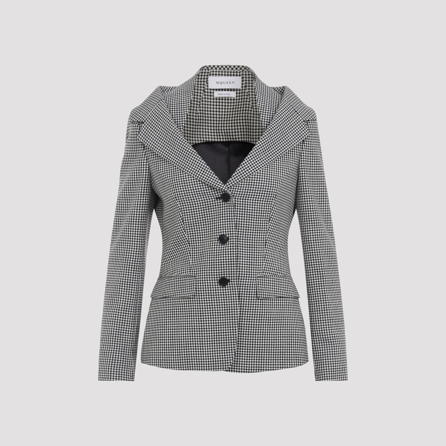 Alexander Mcqueen Off Shoulder Jacket Harness Women ALEXANDER MCQUEEN