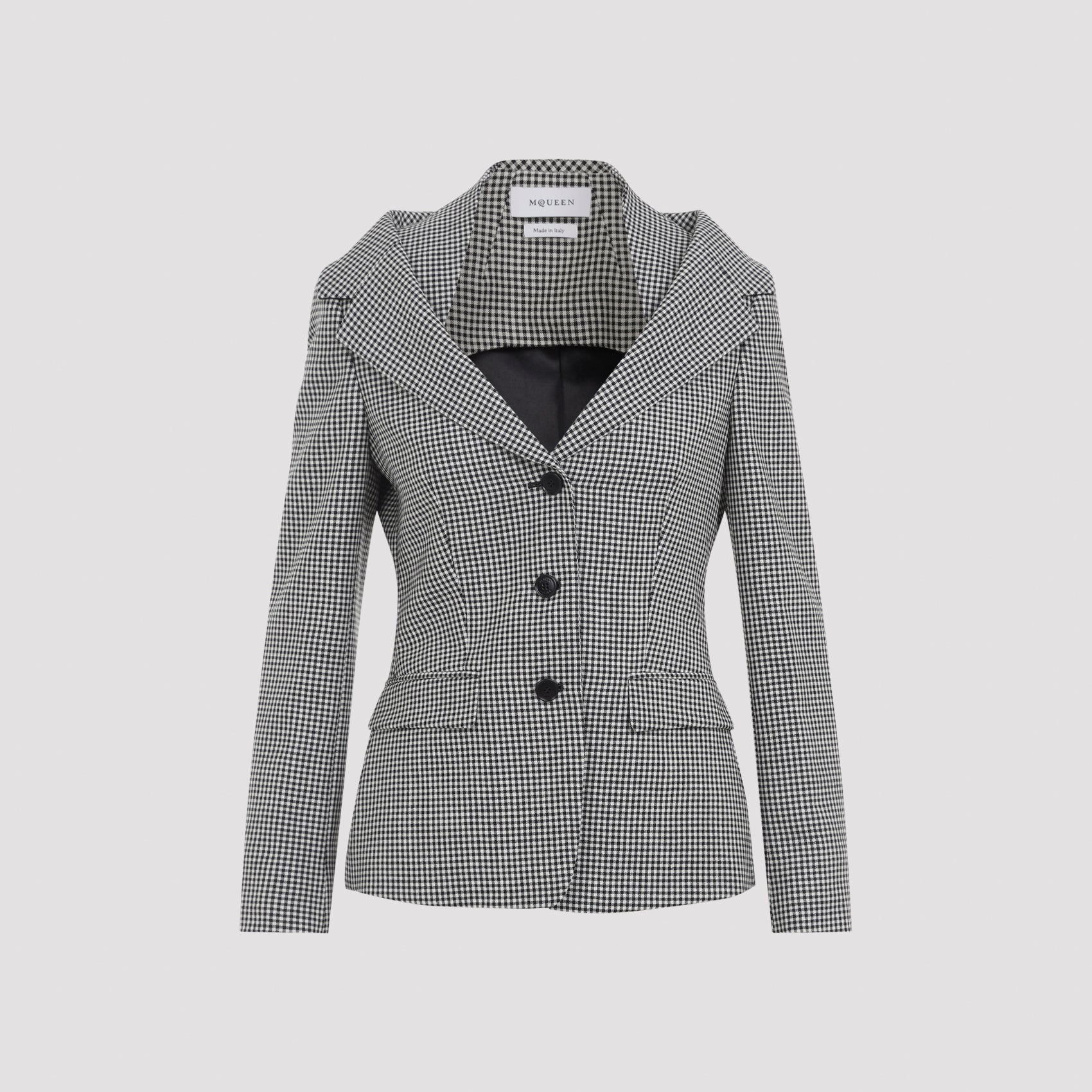 Alexander Mcqueen Off Shoulder Jacket Harness Women ALEXANDER MCQUEEN