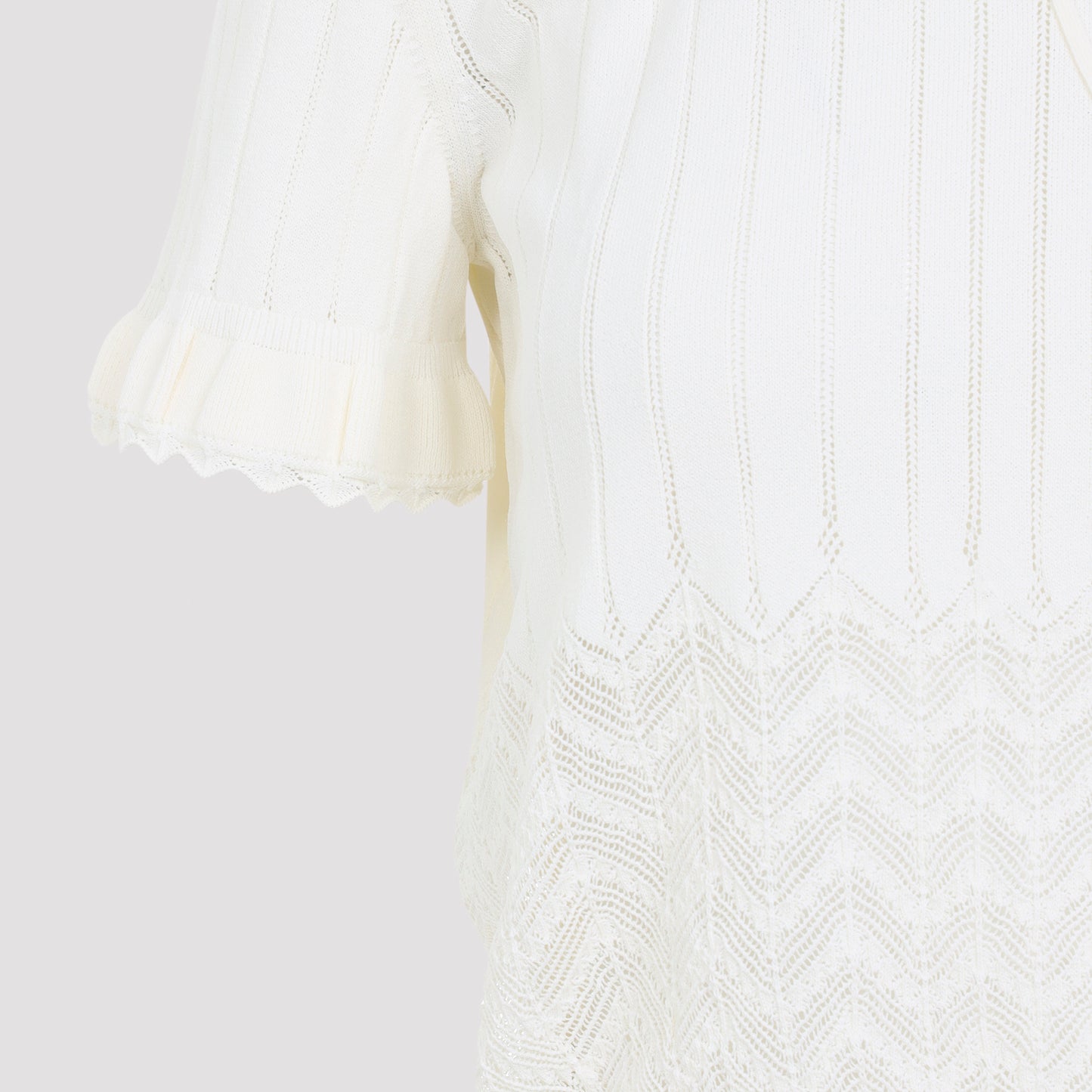 Alexander Mcqueen Lace Top Women ALEXANDER MCQUEEN